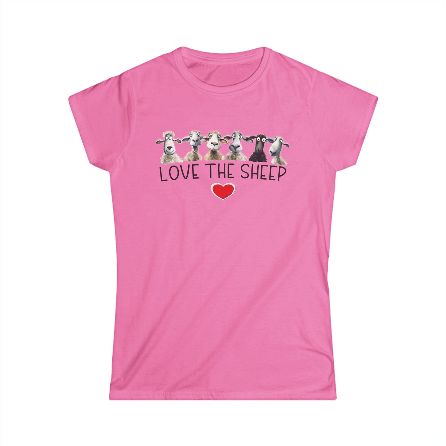 Love the Sheep Women's Softstyle Tee