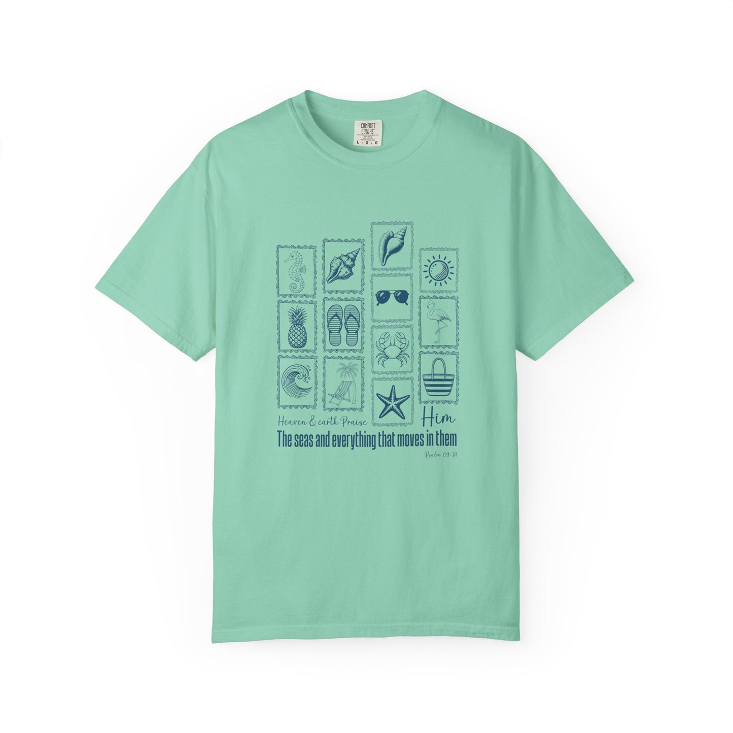 The Seas Praise Him (Psalm 69:34) T-shirt
