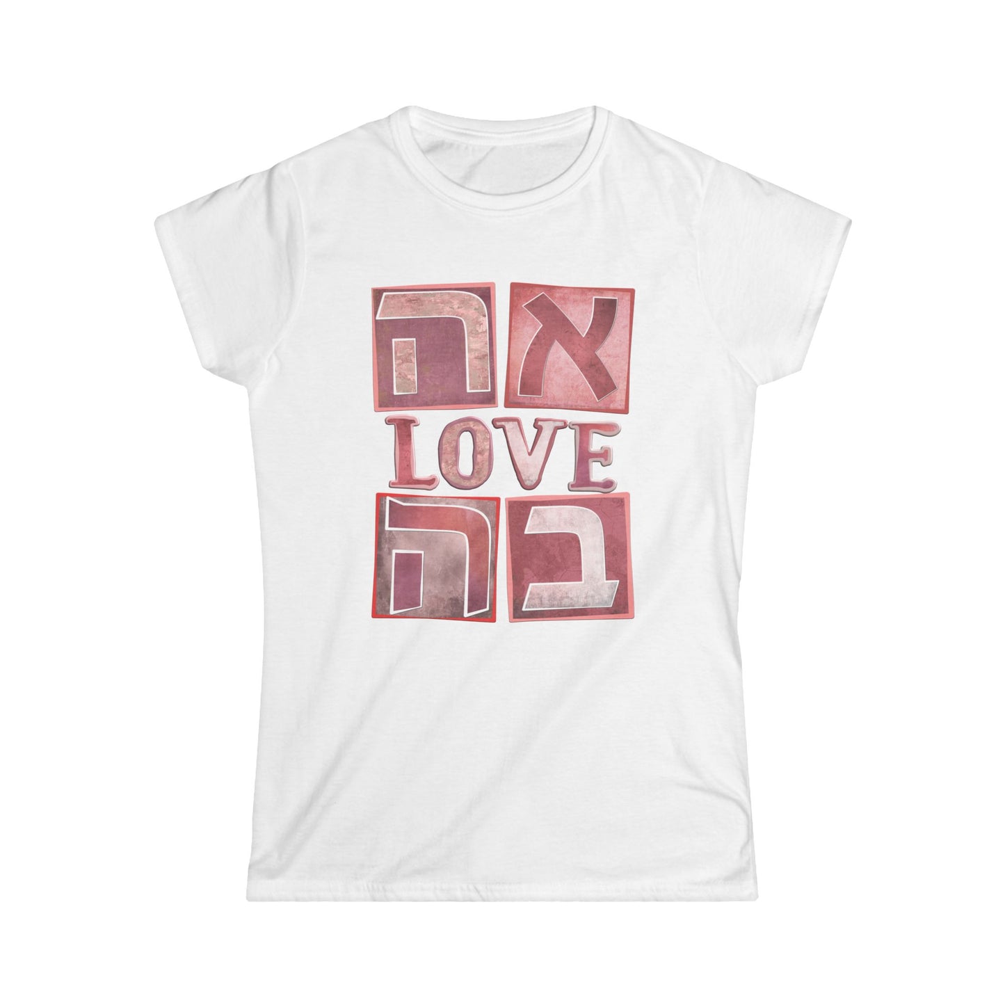 "Ahavah" (Love) Women's Softstyle Tee