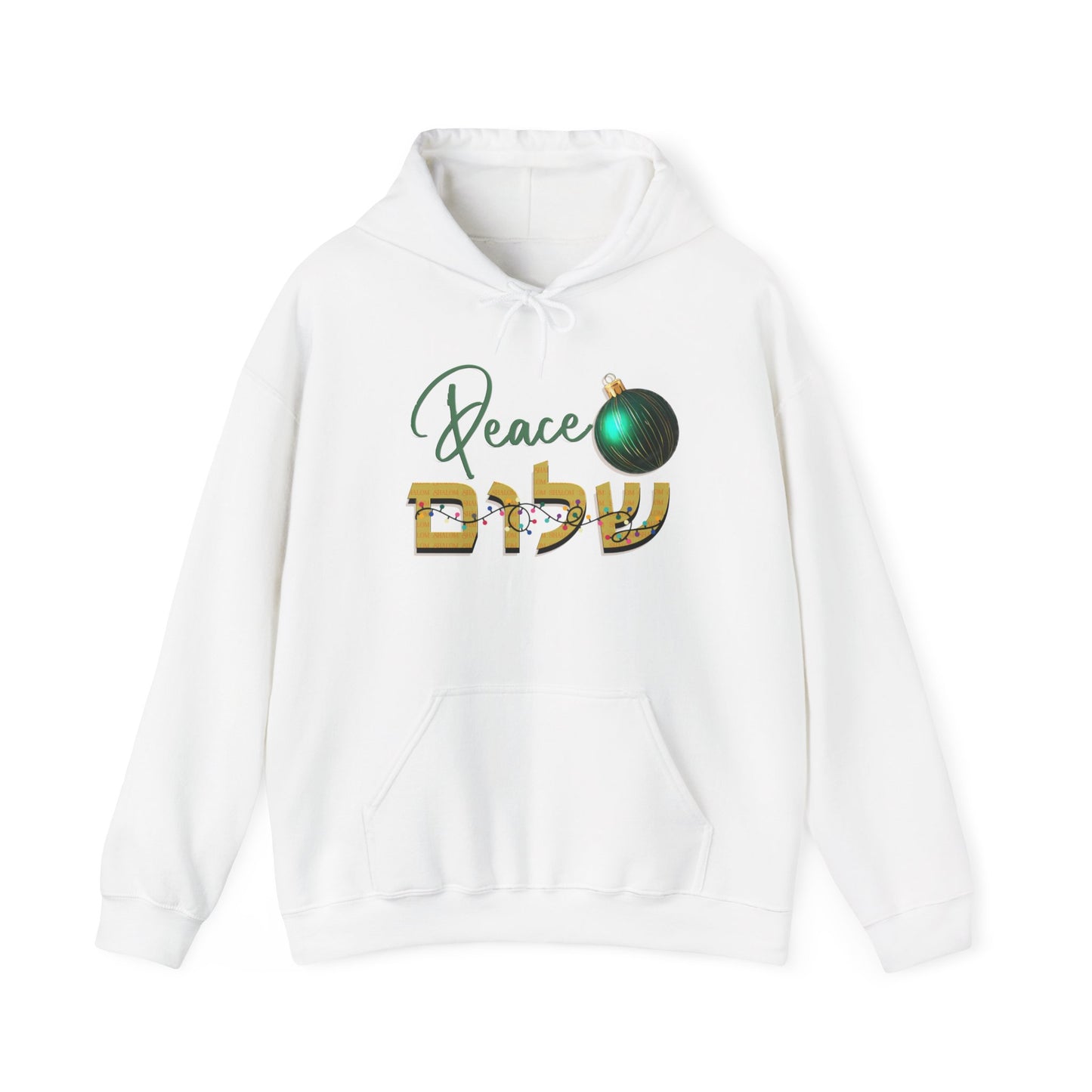 Christmas Peace/Shalom Hoodie