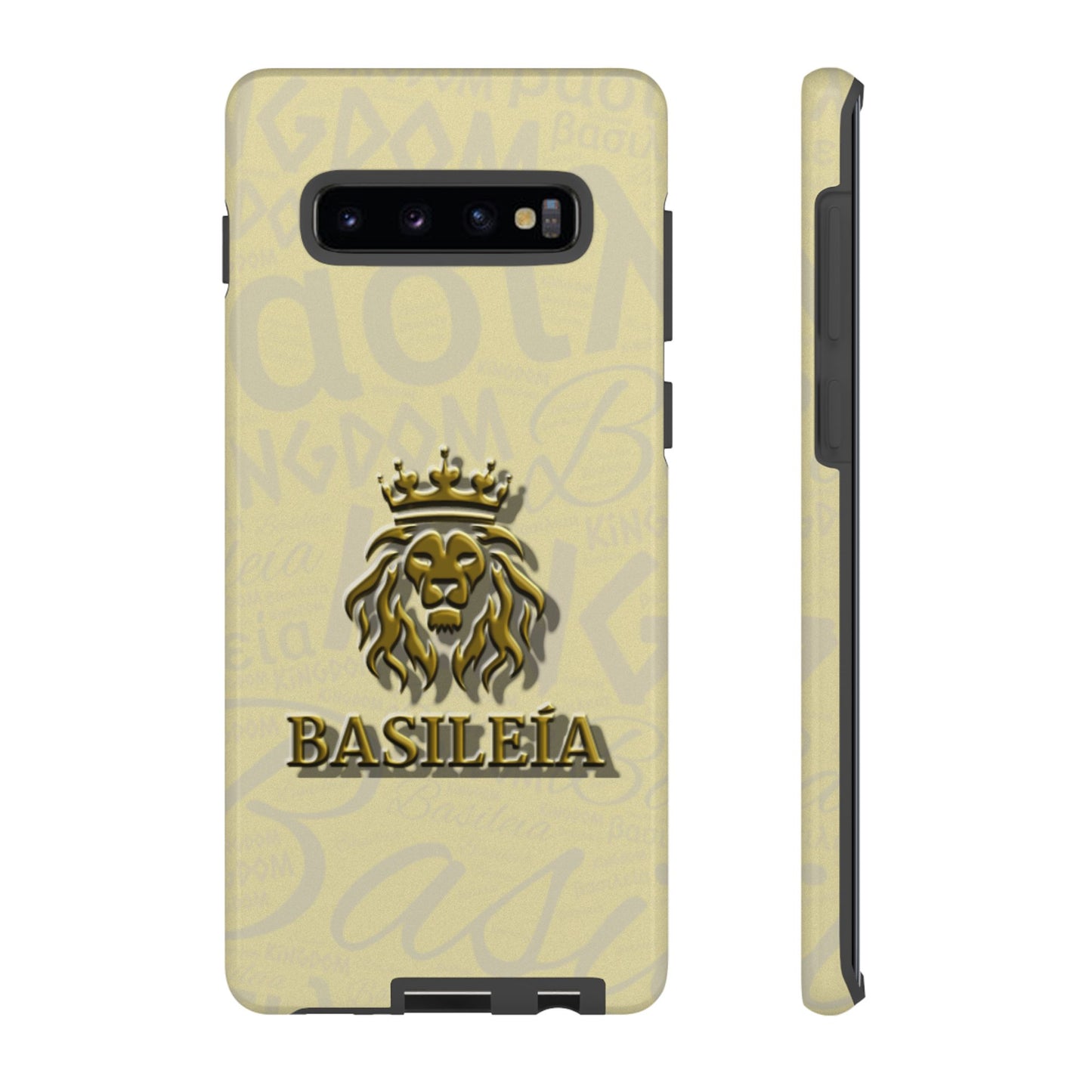 Kingdom of God "Basileia" Samsung Galaxy Gold Tough Cases