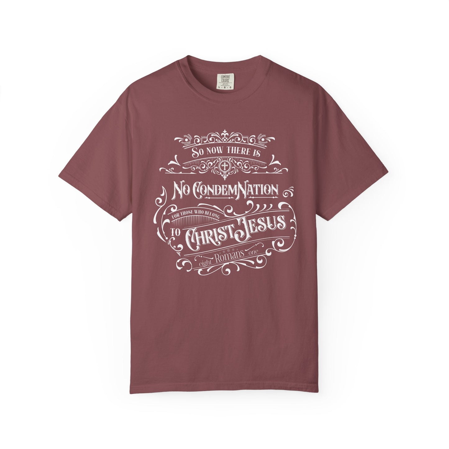 No Condemnation Unisex Garment-Dyed T-shirt