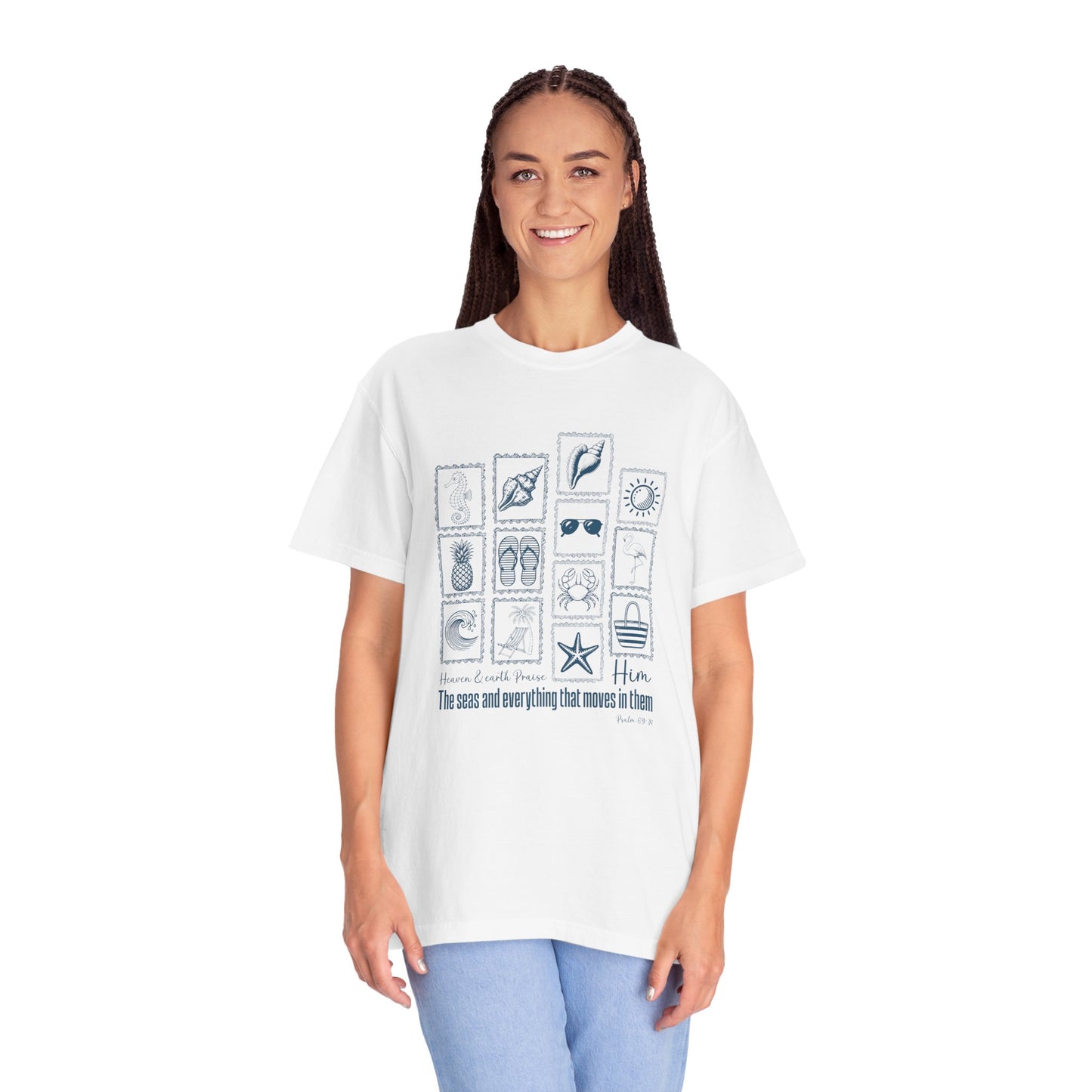 The Seas Praise Him (Psalm 69:34) T-shirt