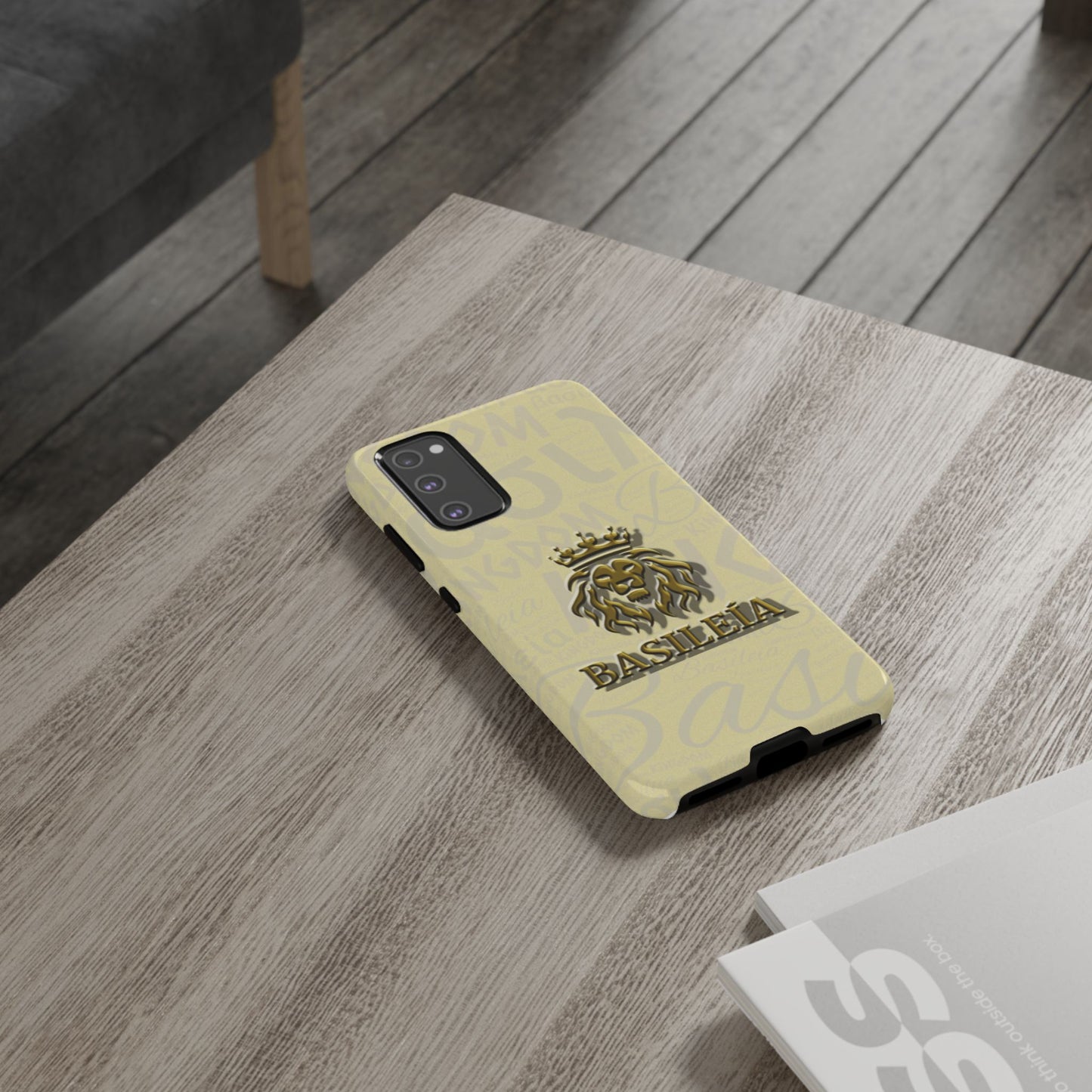 Kingdom of God "Basileia" Samsung Galaxy Gold Tough Cases