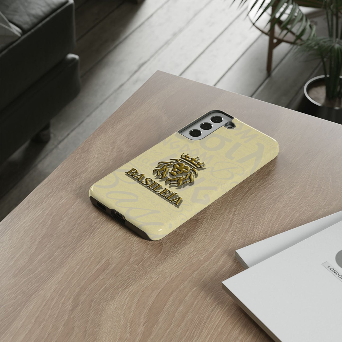 Kingdom of God "Basileia" Samsung Galaxy Gold Tough Cases