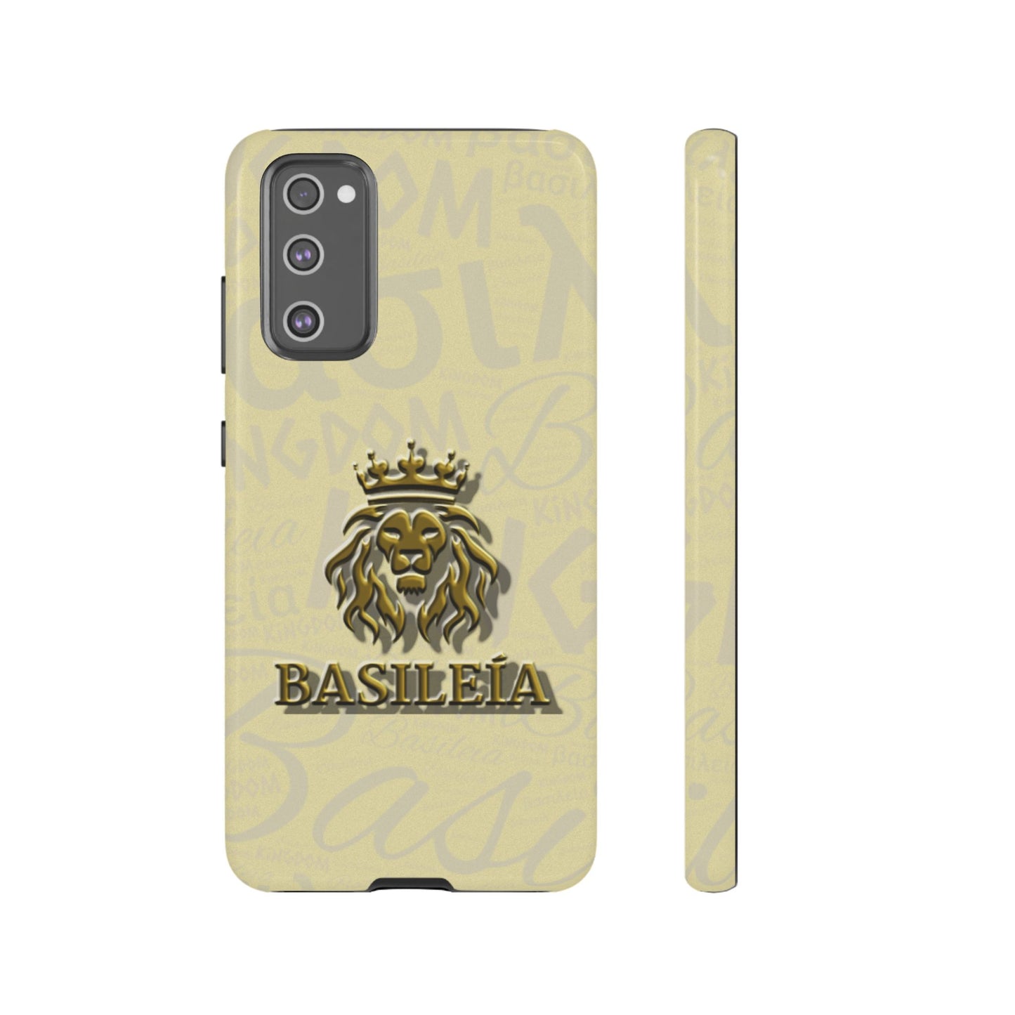 Kingdom of God "Basileia" Samsung Galaxy Gold Tough Cases
