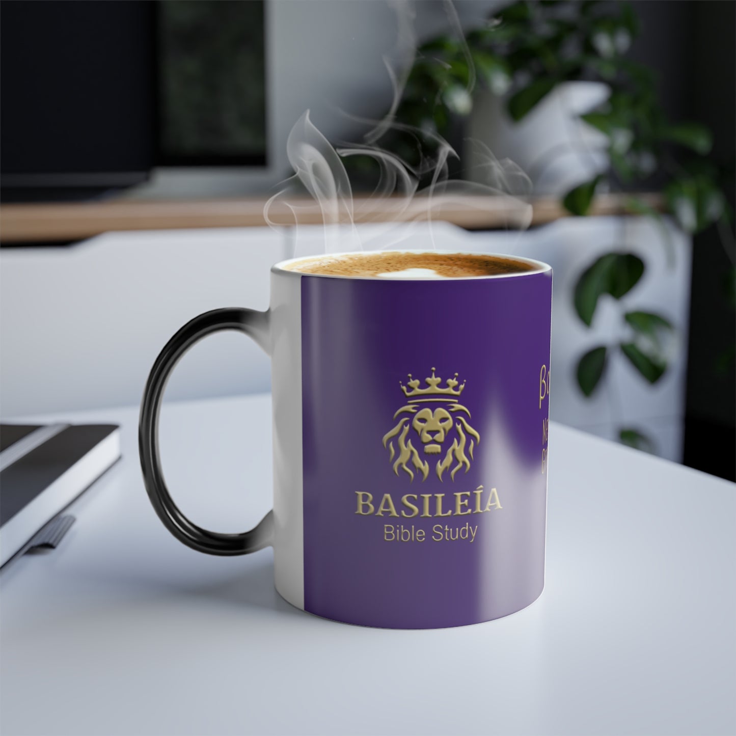 Basileía Bible Study Color Morphing Mug, 11oz