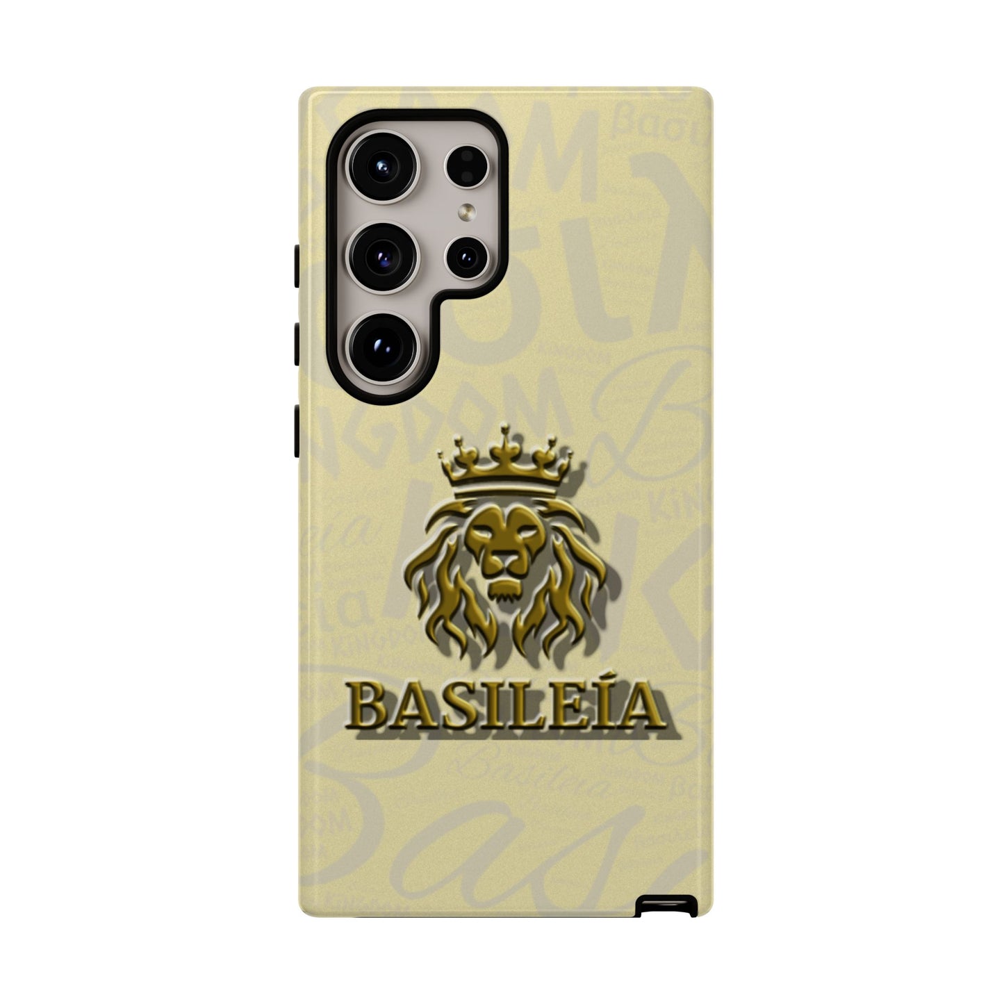 Kingdom of God "Basileia" Samsung Galaxy Gold Tough Cases