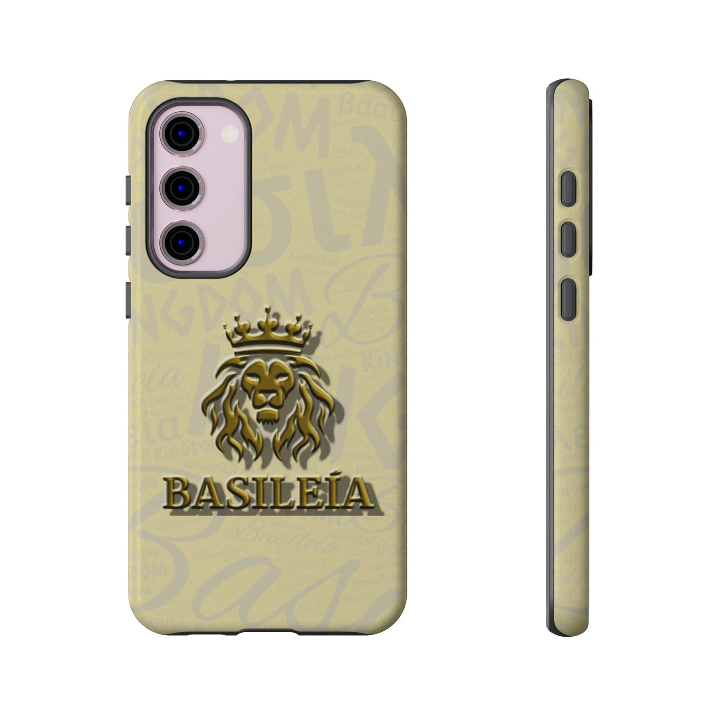 Kingdom of God "Basileia" Samsung Galaxy Gold Tough Cases