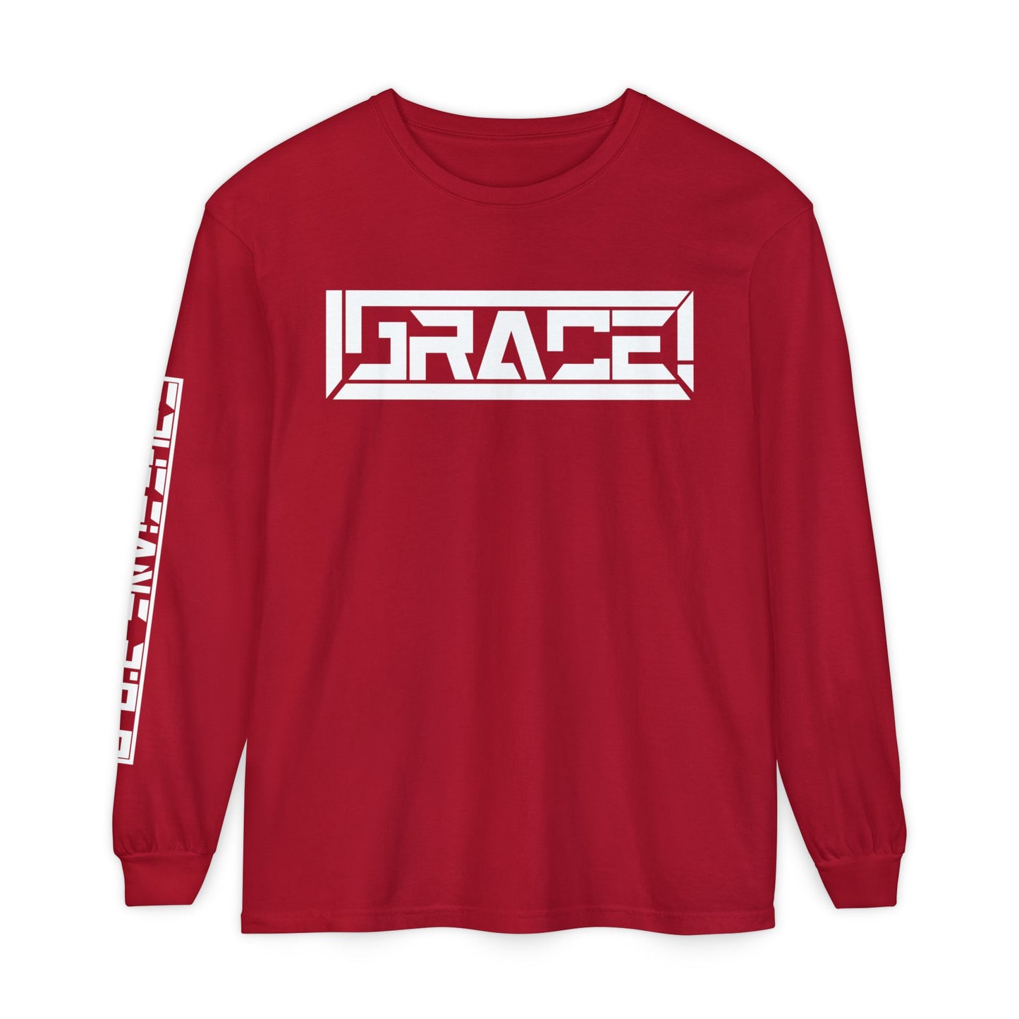 Grace (Ephesians 2:8-9) Garment-dyed Long Sleeve Tee