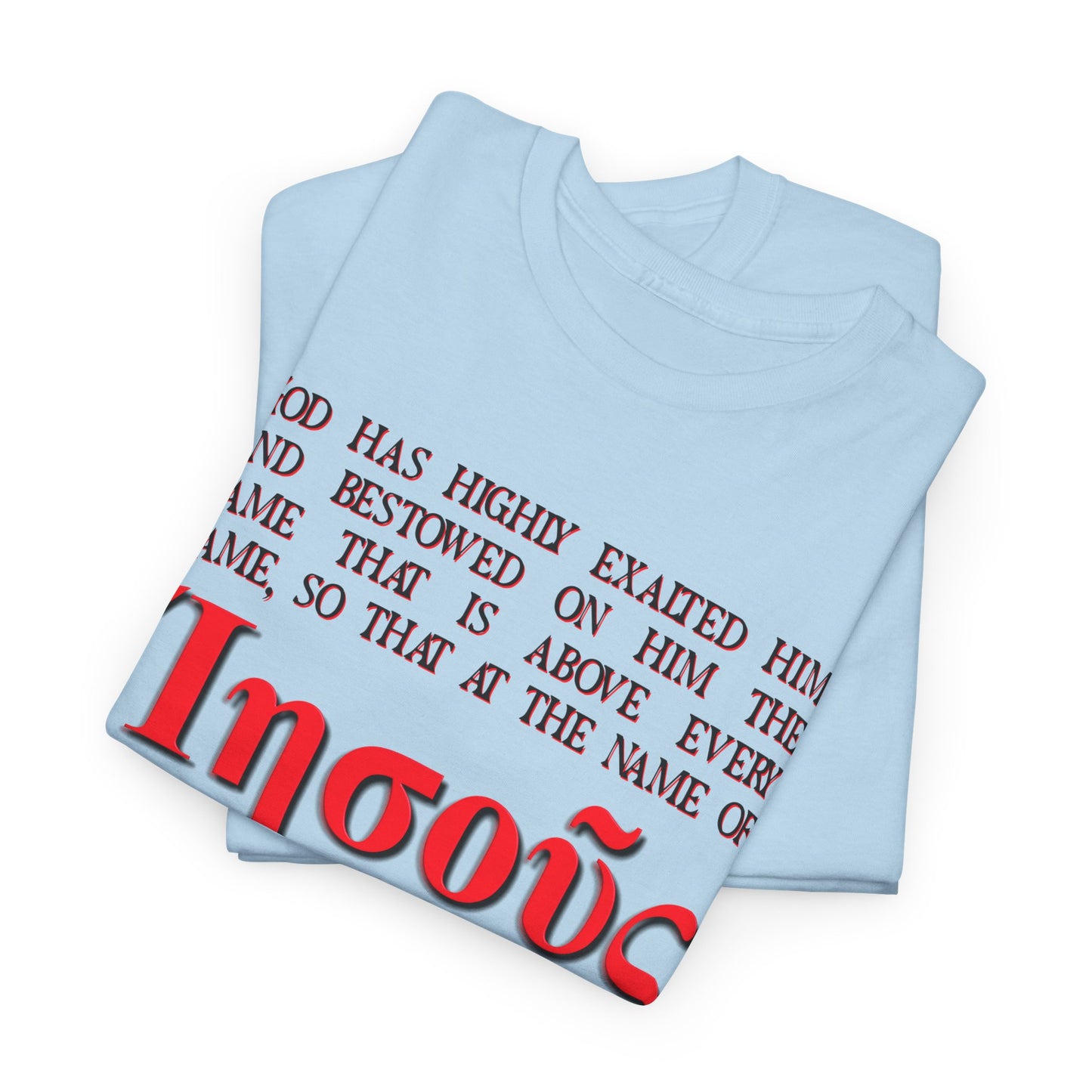 Jesus Name (ee-ay-soos') Tshirt