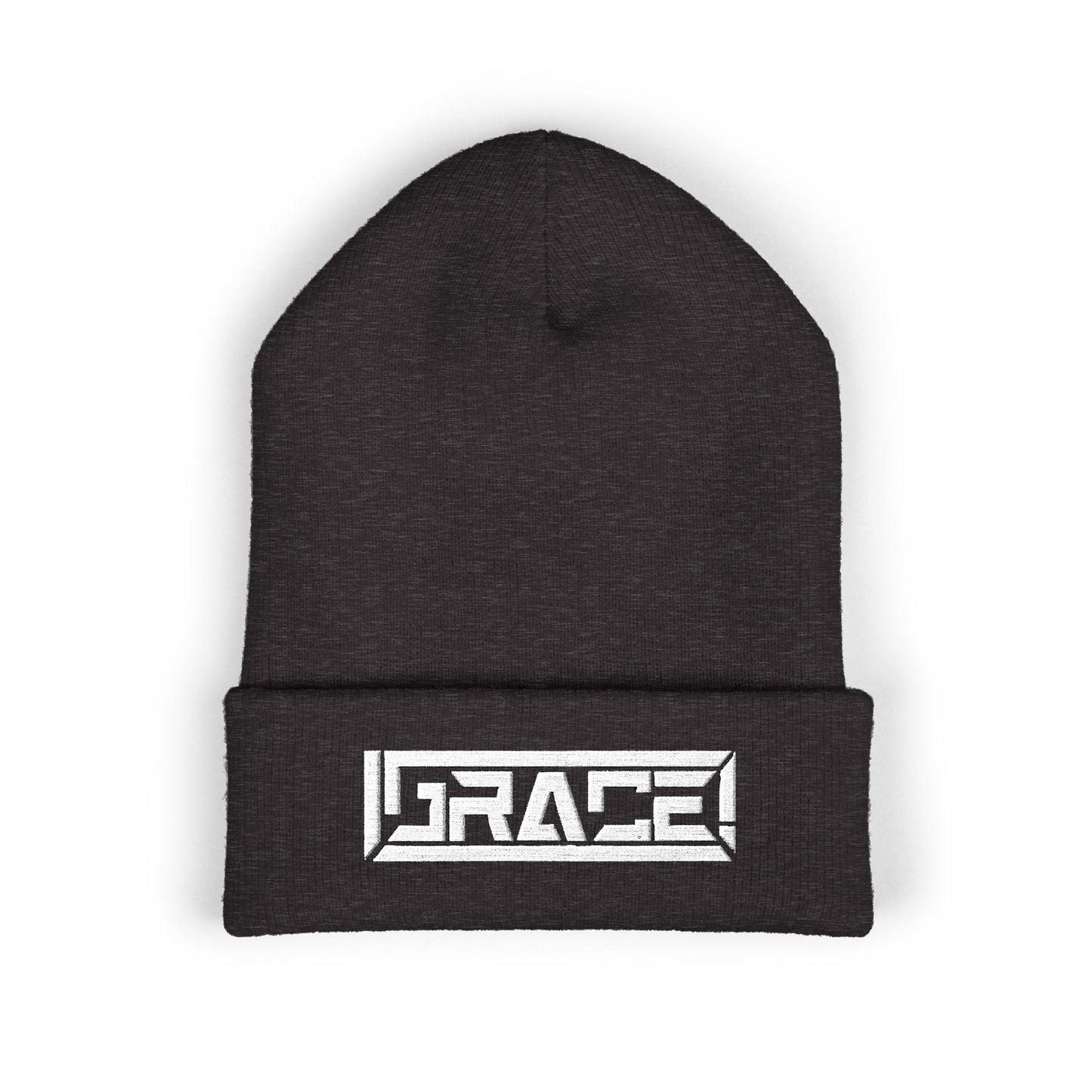 Grace Classic Cuffed Beanie (Embroidered)