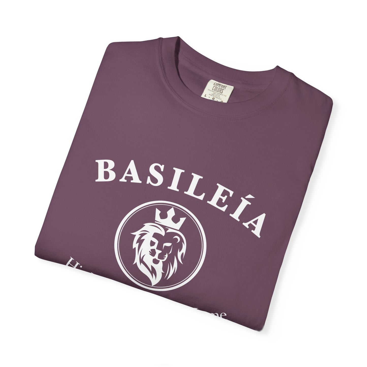 Basileía Crowned Lion Tee