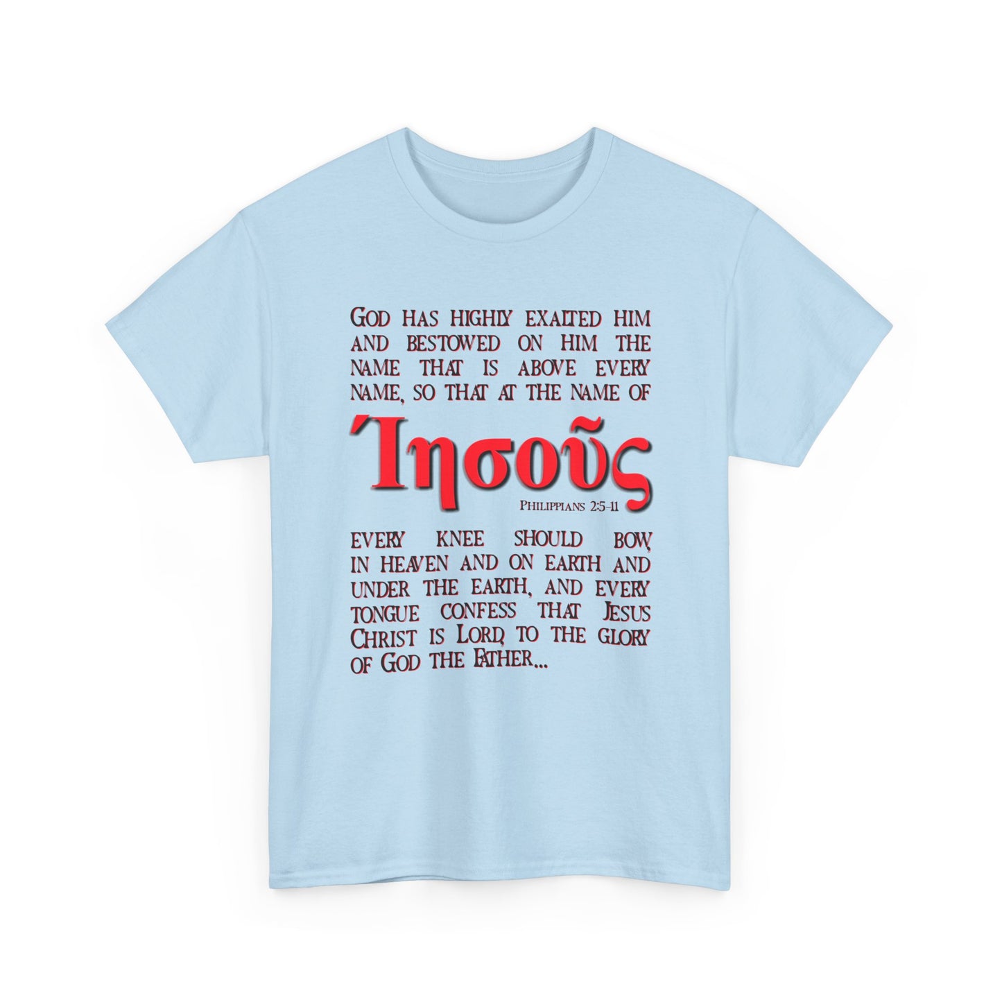 Jesus Name (ee-ay-soos') Tshirt