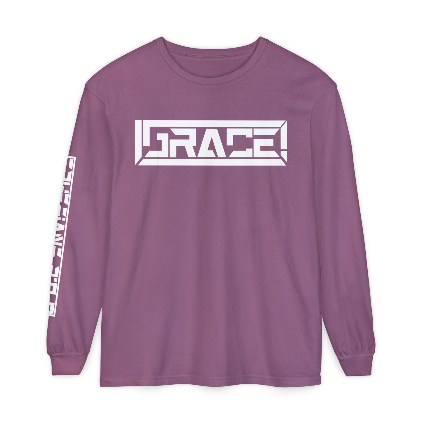 Grace (Ephesians 2:8-9) Garment-dyed Long Sleeve Tee