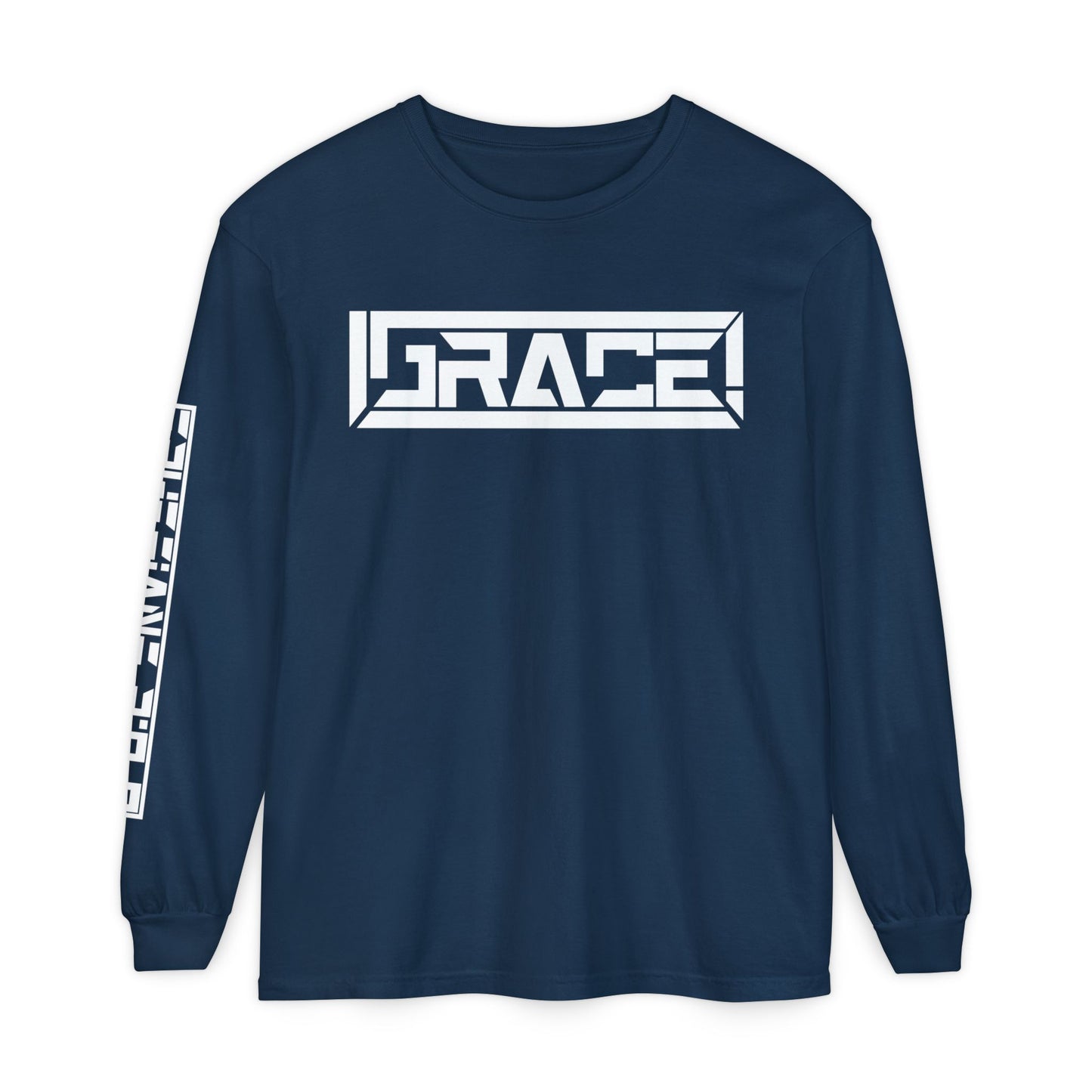 Grace (Ephesians 2:8-9) Garment-dyed Long Sleeve Tee