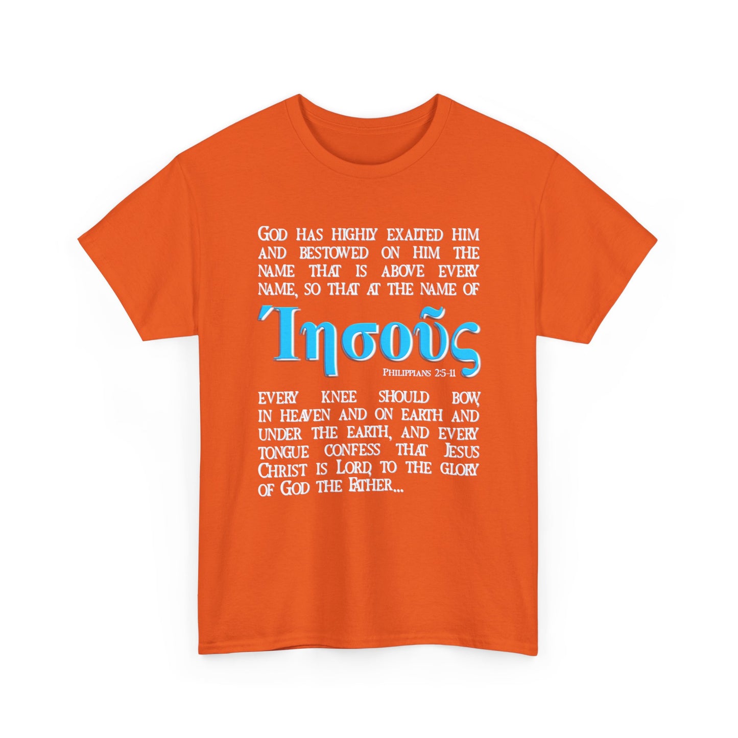 Jesus Name (ee-ay-soos') Tshirt