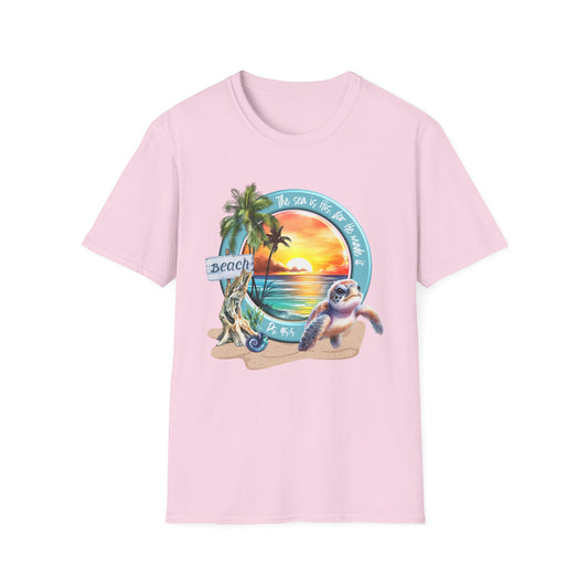 Psalm 95 Beach & Sea Softstyle T-Shirt