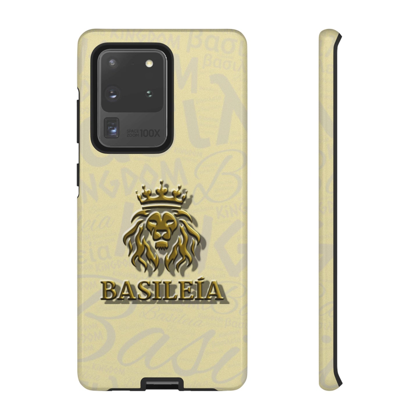Kingdom of God "Basileia" Samsung Galaxy Gold Tough Cases
