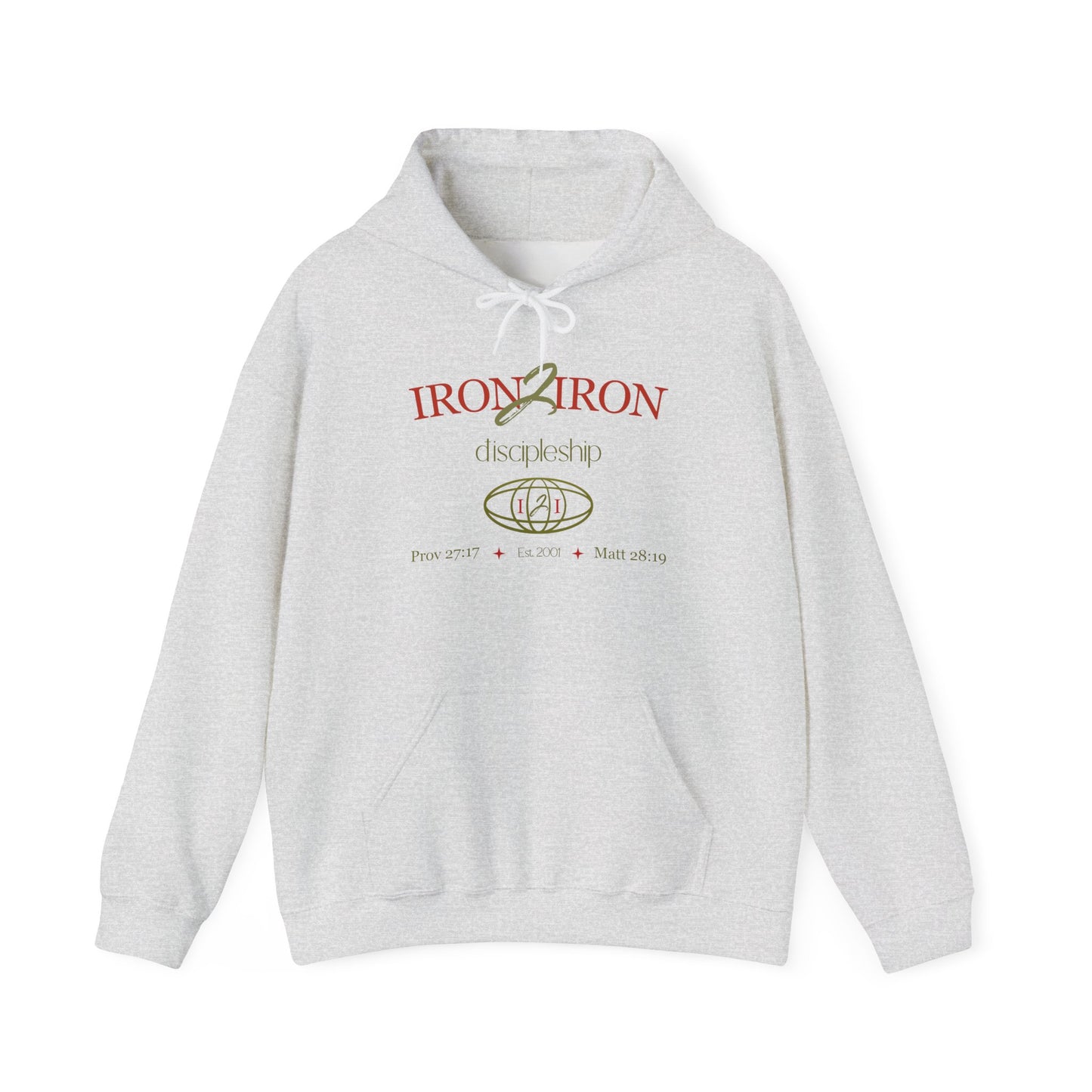 Iron2Iron Discipleship Unisex Heavy Blend™ Hooded Sweatshirt