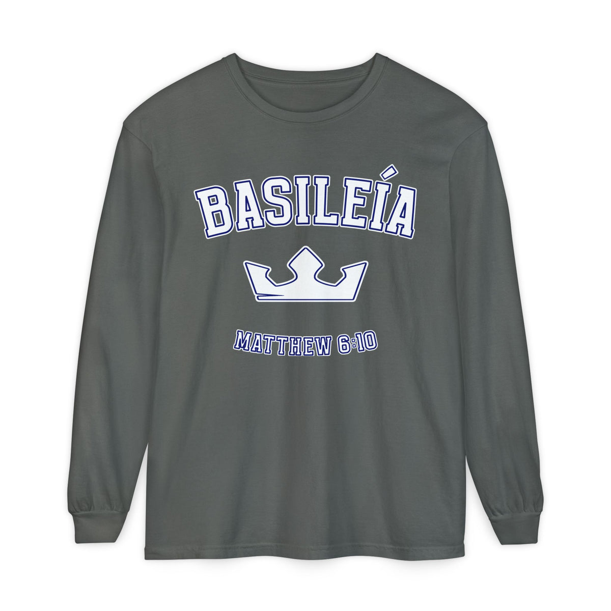 Basileía Crown Mark Long Sleeve Tee