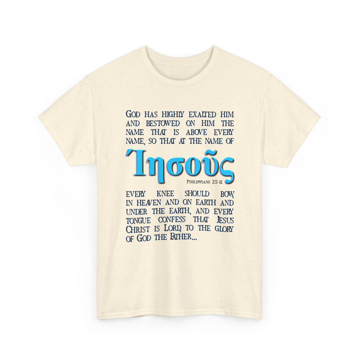 Jesus Name (ee-ay-soos') Tshirt