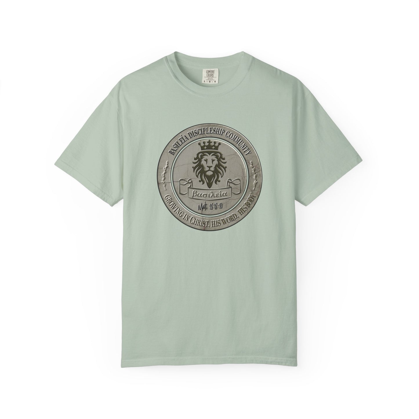 Basileia Discipleship Community Unisex Garment-Dyed T-shirt