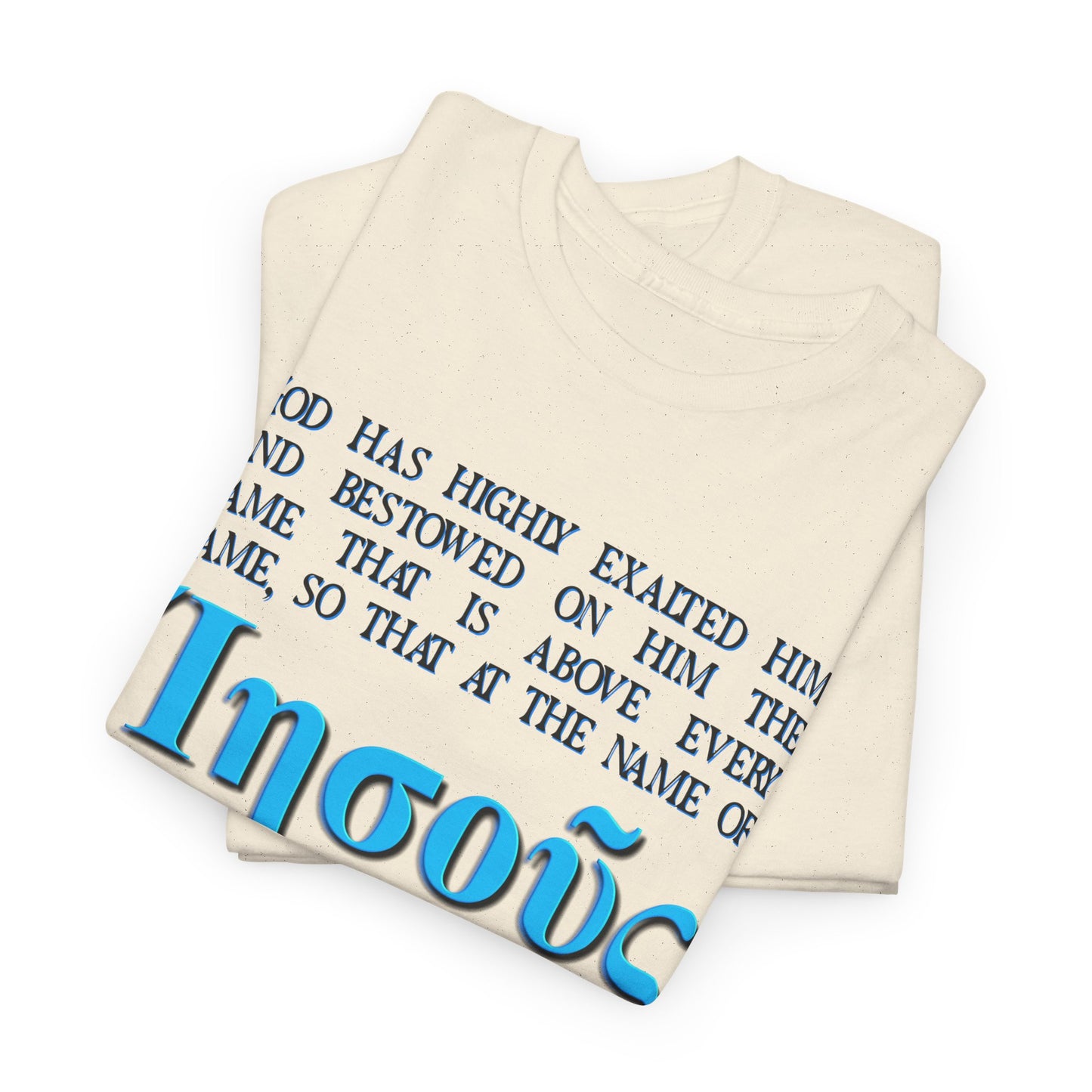 Jesus Name (ee-ay-soos') Tshirt