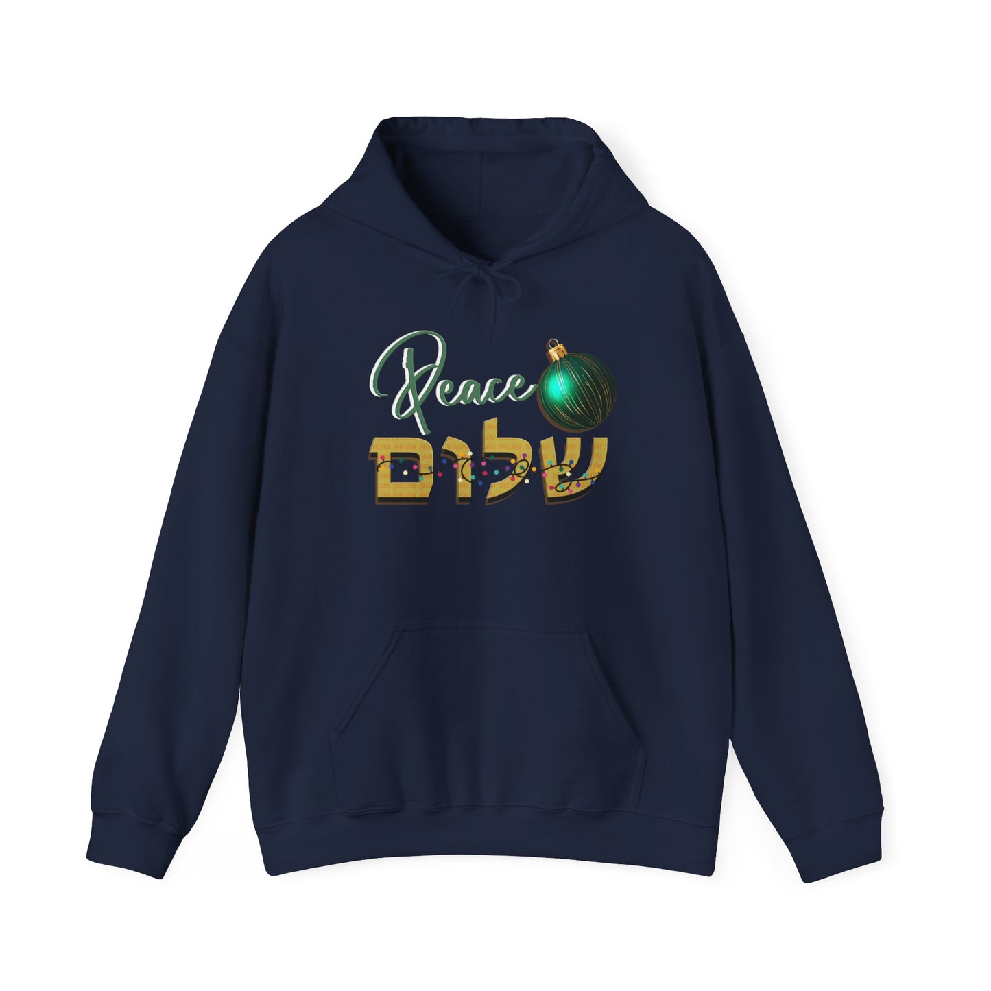 Christmas Peace/Shalom Hoodie