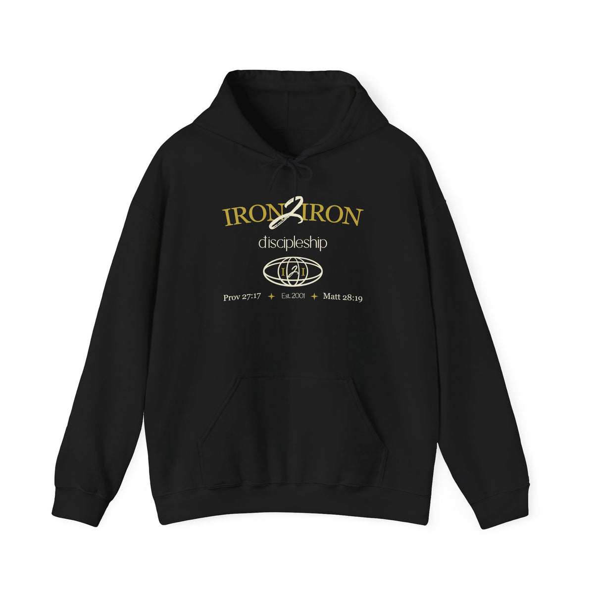 Iron2Iron Discipleship Brand Mark Hoodie