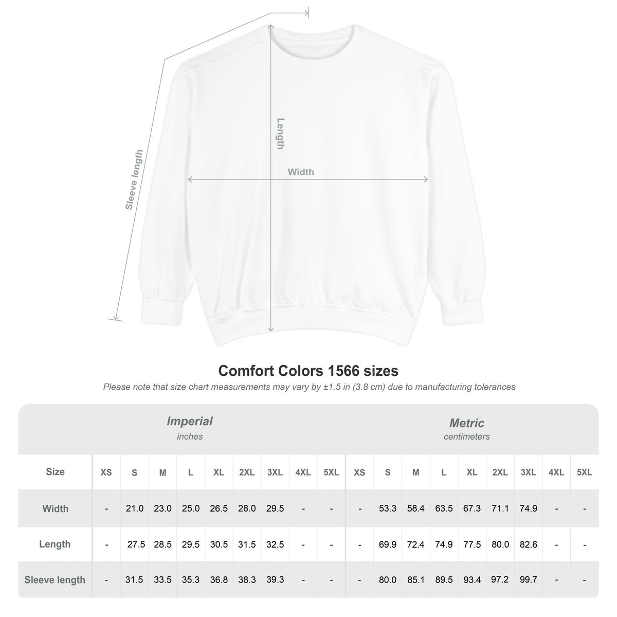 All is Calm, All is Bright Garment-Dyed Sweatshirt
