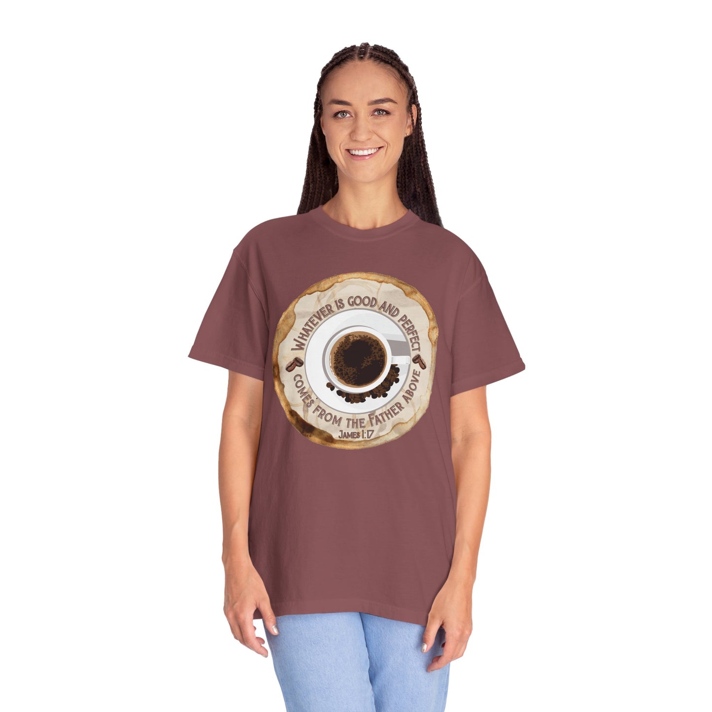 Whatever is Good and Perfect Coffee Tee