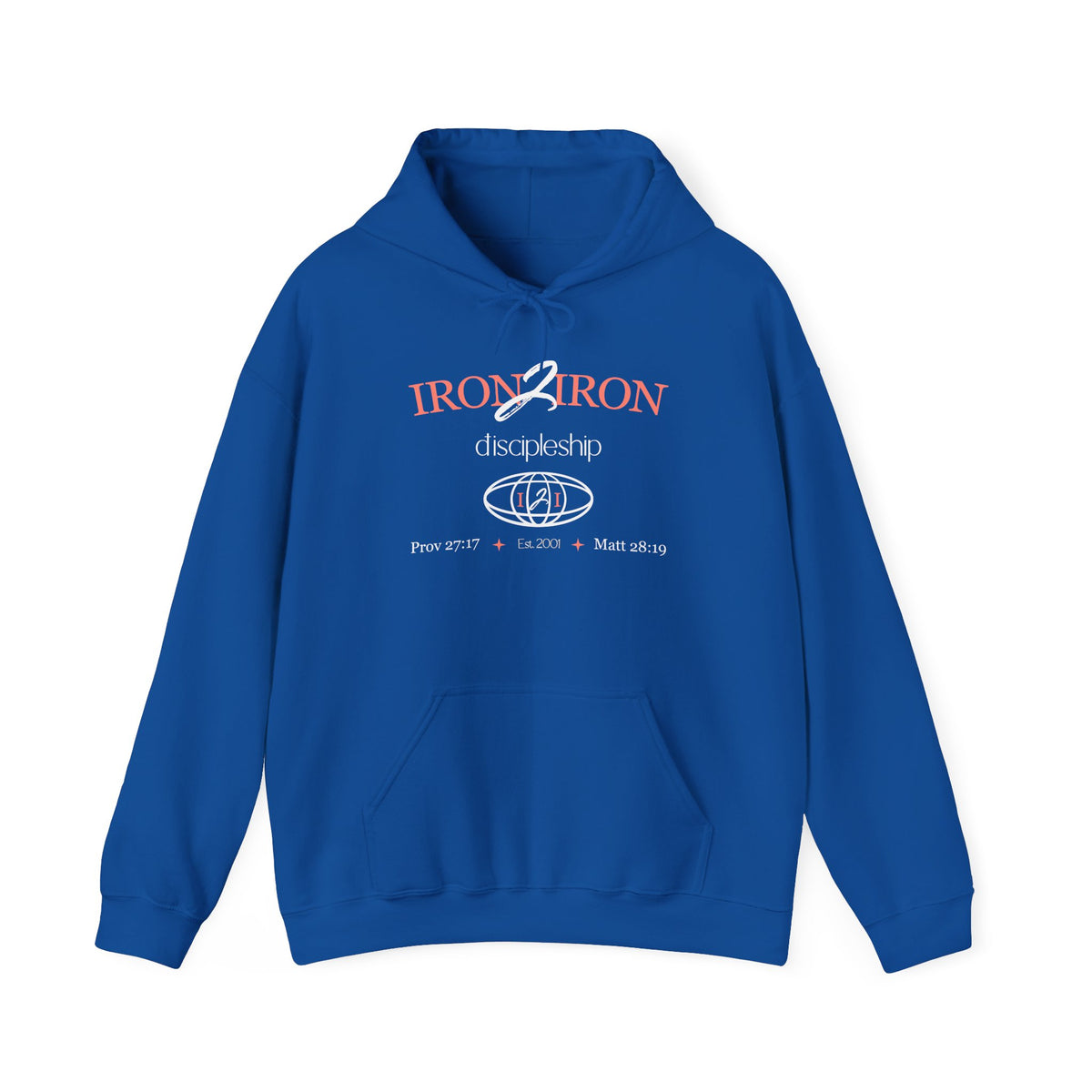 Iron2Iron Discipleship Brand Mark Hoodie