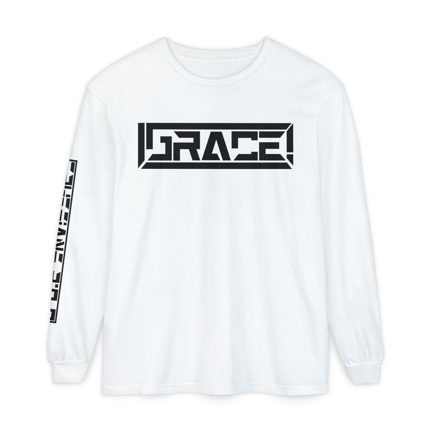 Grace (Ephesians 2:8-9) Garment-dyed Long Sleeve Tee