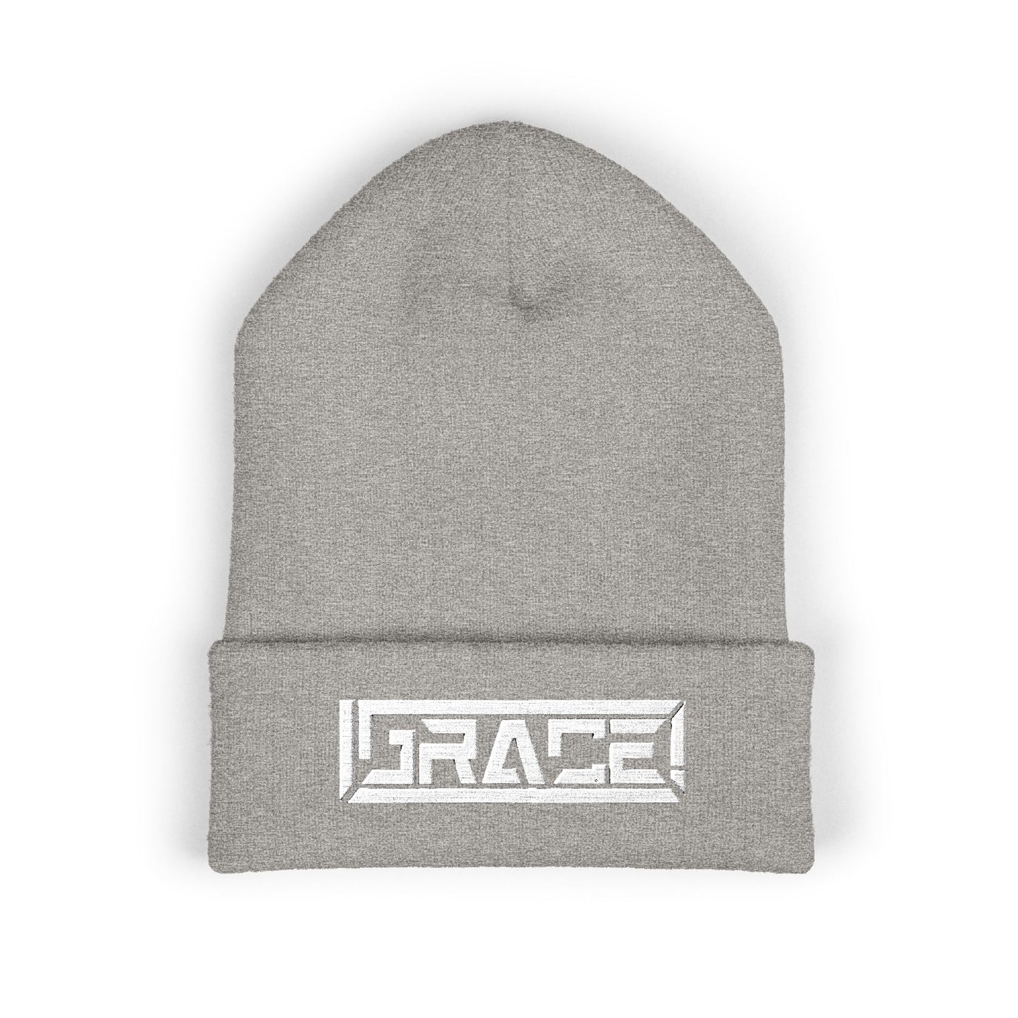 Grace Classic Cuffed Beanie (Embroidered)
