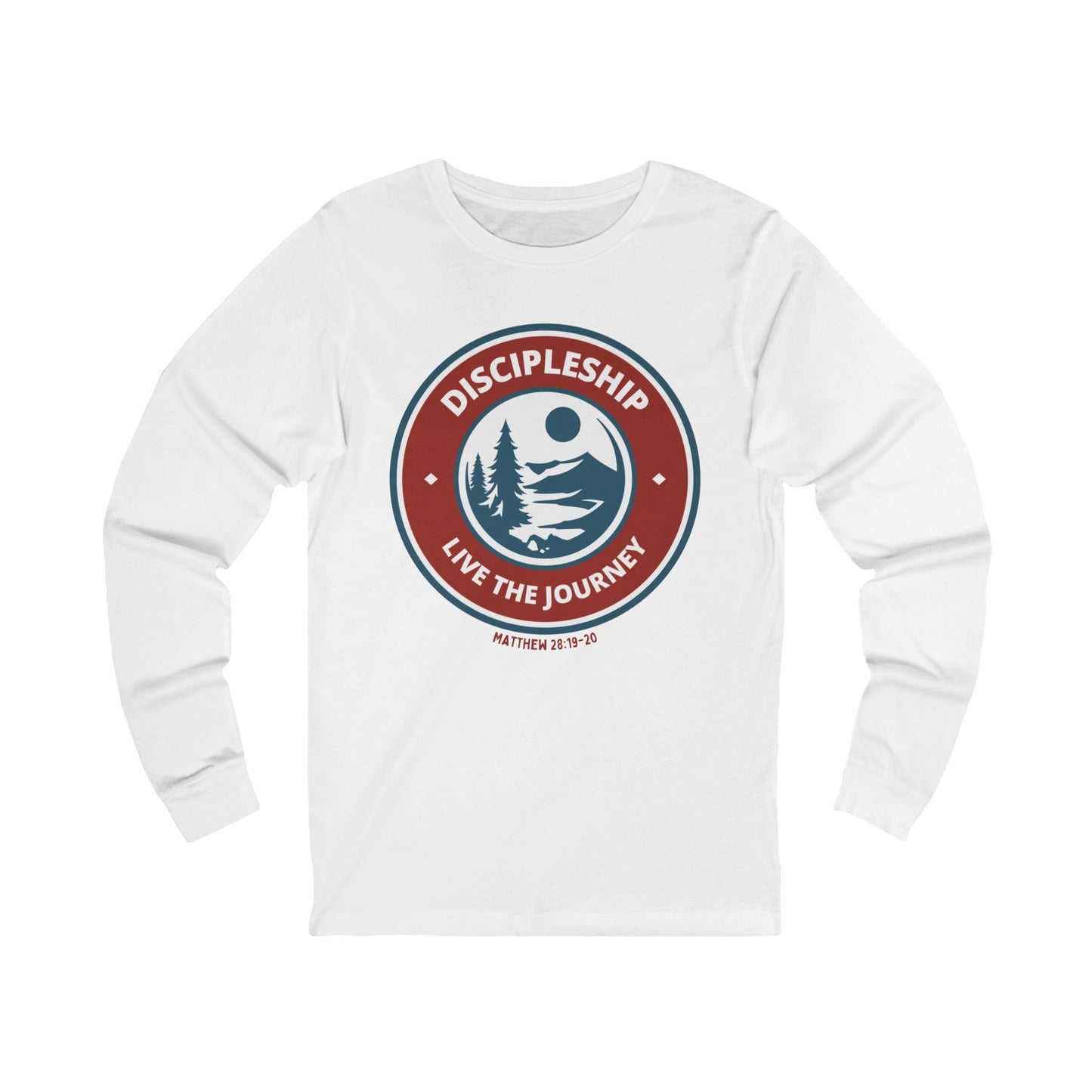 Discipleship: Live the Journey Jersey Long Sleeve Tee