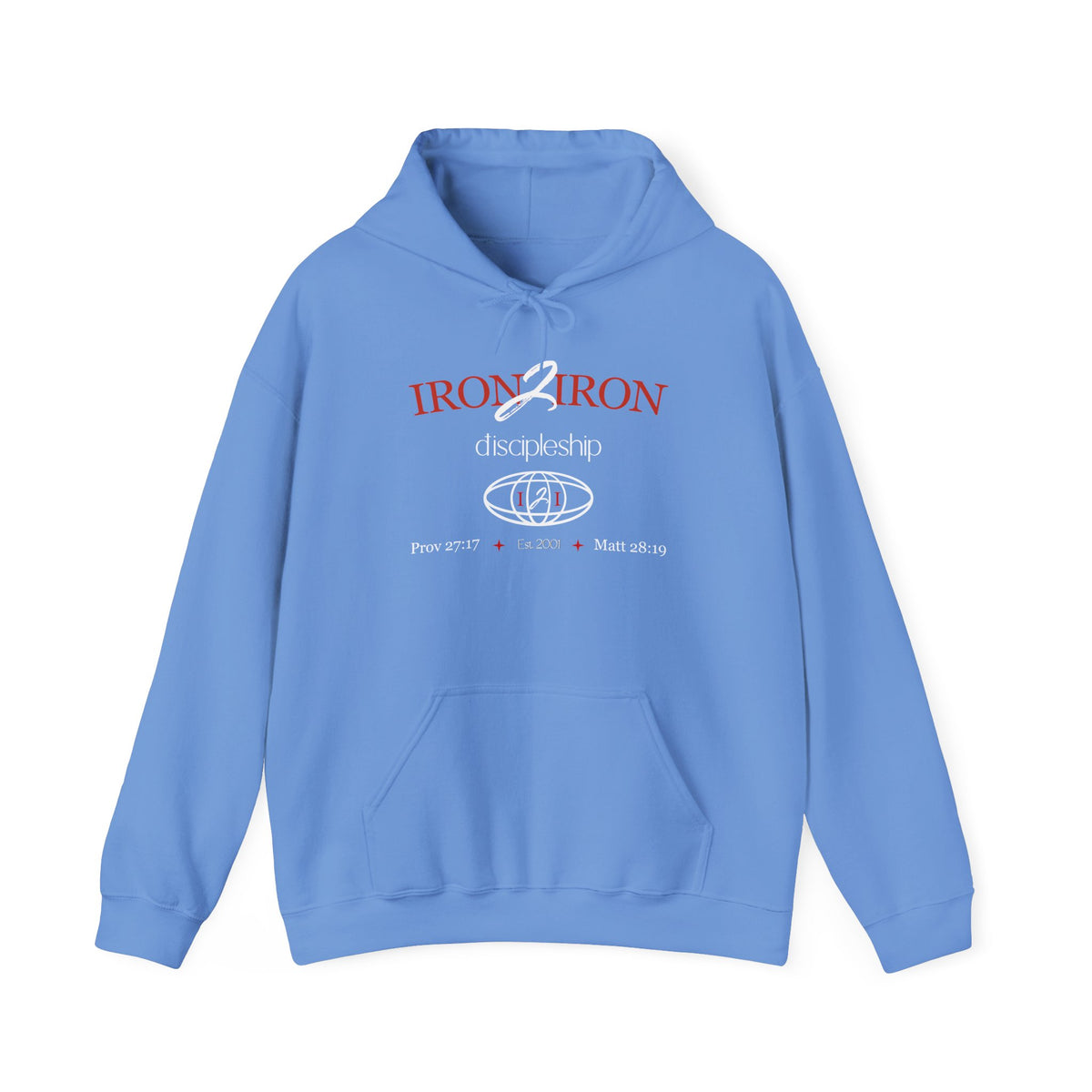 Iron2Iron Discipleship Brand Mark Hoodie