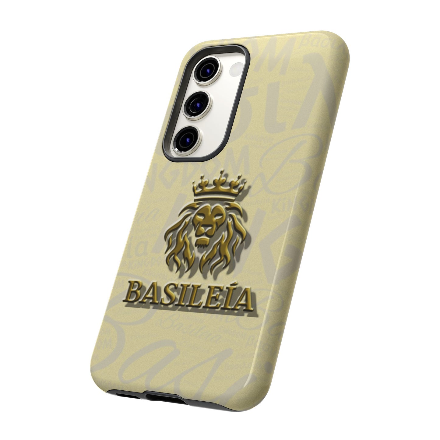Kingdom of God "Basileia" Samsung Galaxy Gold Tough Cases