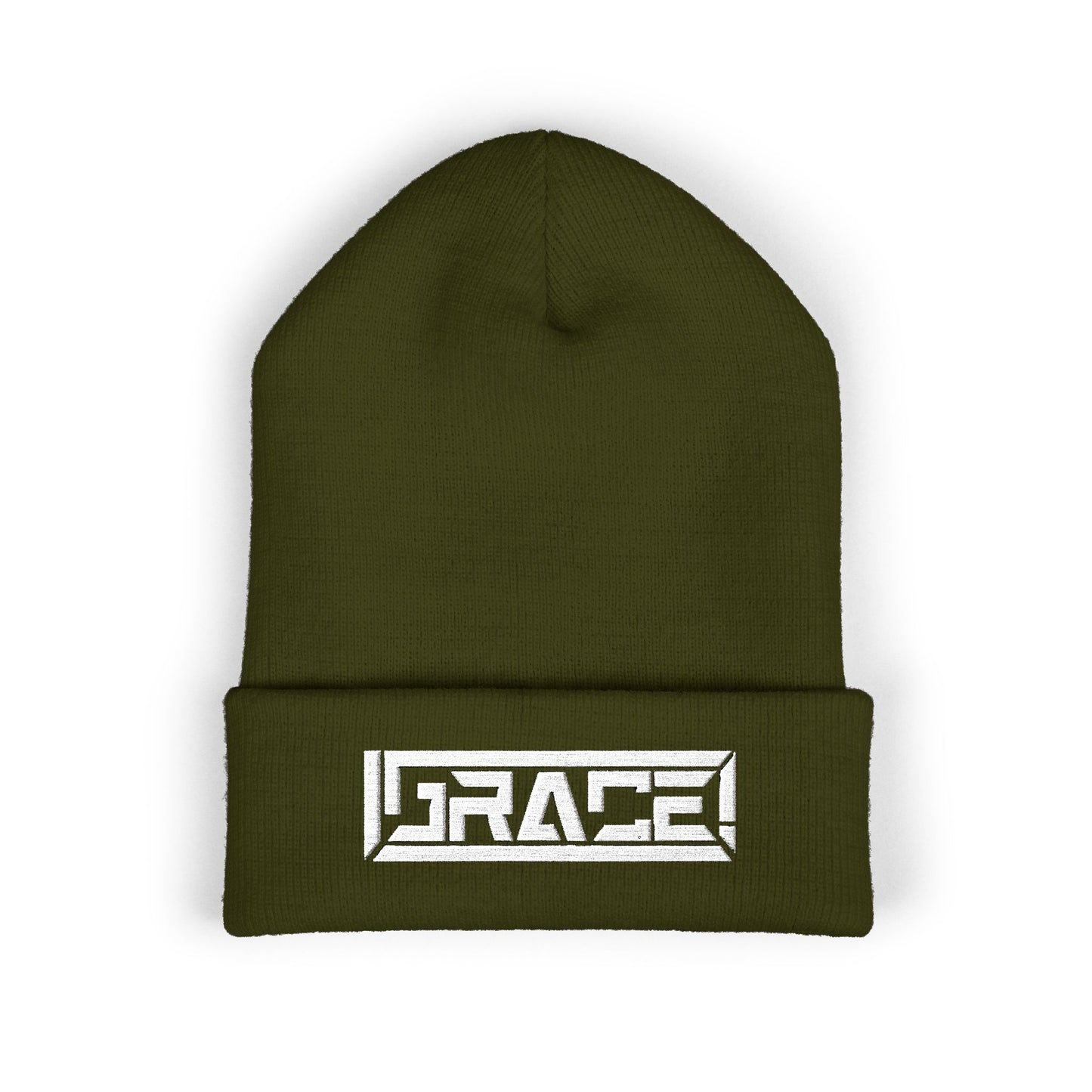 Grace Classic Cuffed Beanie (Embroidered)