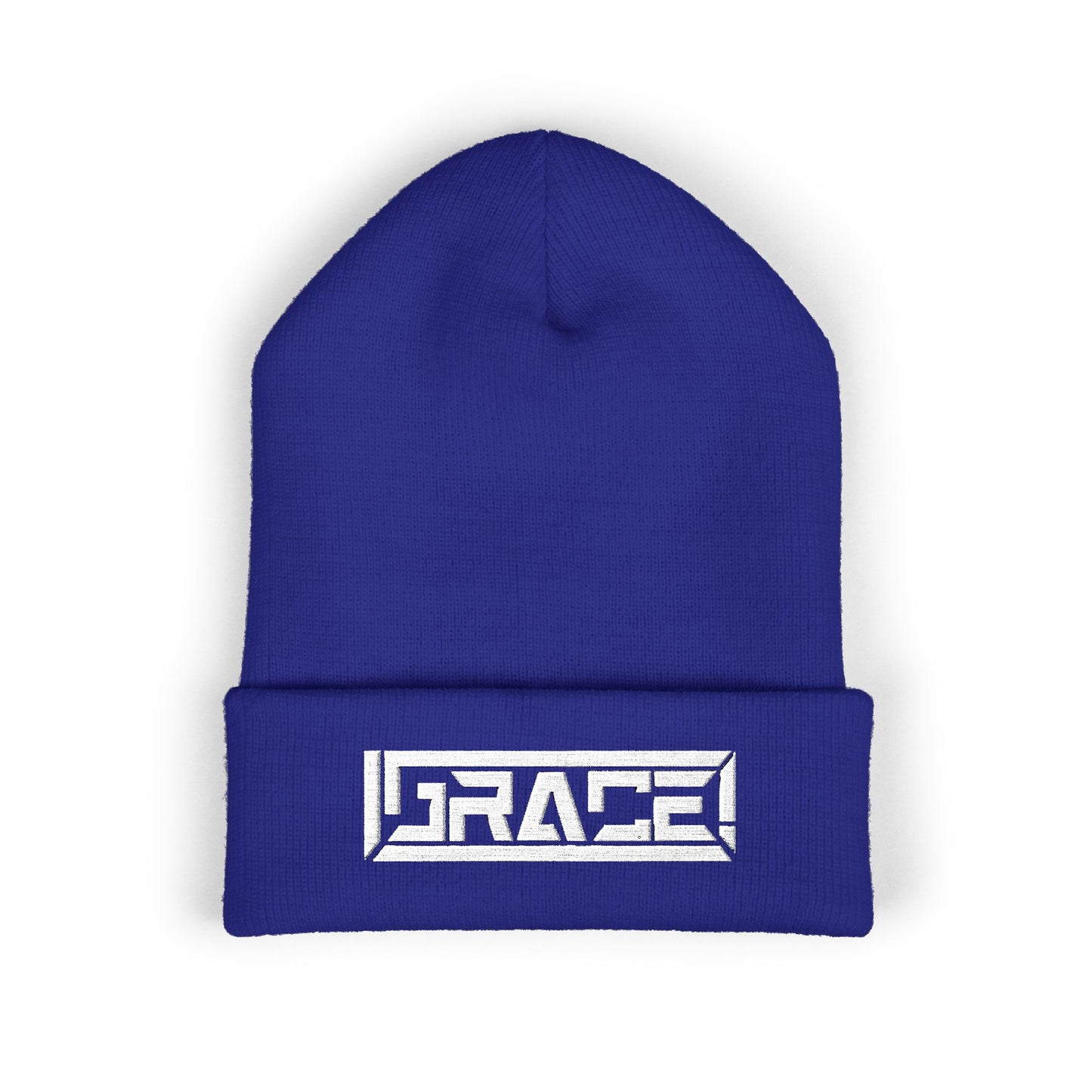 Grace Classic Cuffed Beanie (Embroidered)