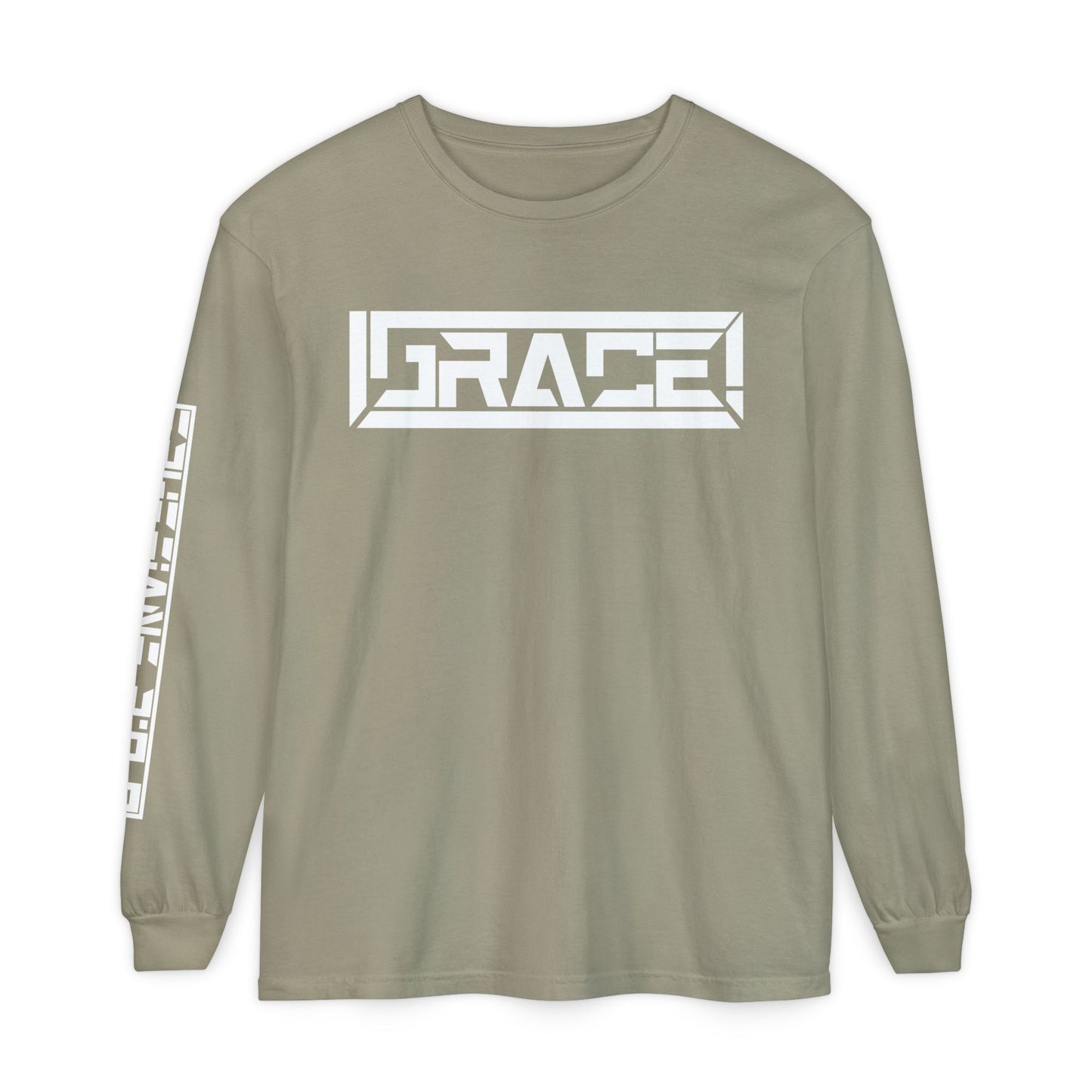 Grace (Ephesians 2:8-9) Garment-dyed Long Sleeve Tee