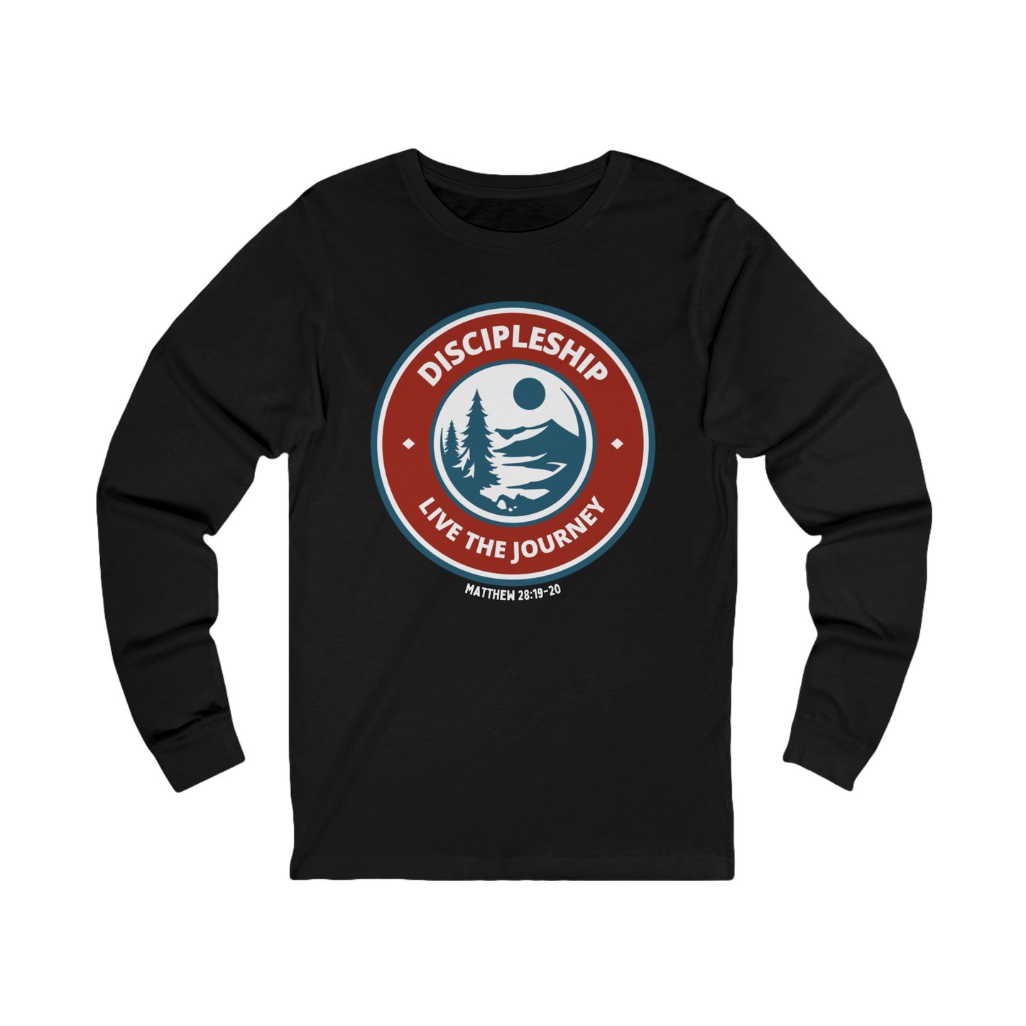 Discipleship: Live the Journey Jersey Long Sleeve Tee