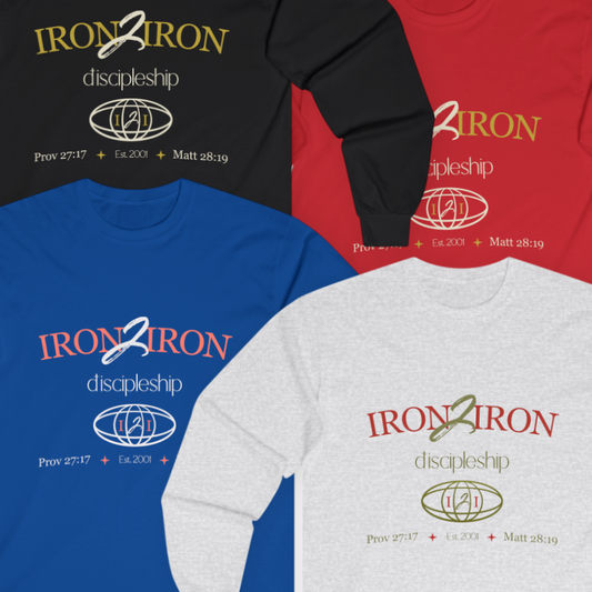 Iron2Iron Discipleship Ultra Cotton Long Sleeve Tee