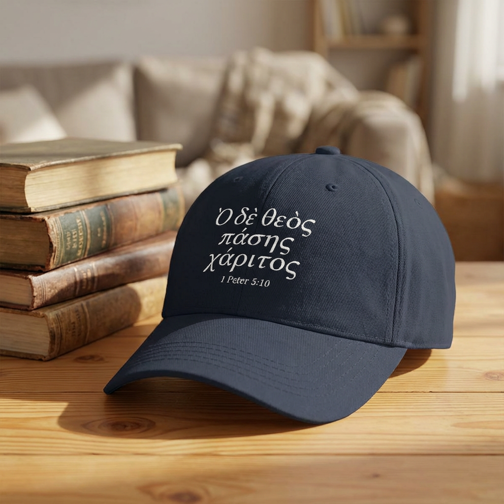 God of All Grace (1 Pe 5:10/Greek) Classic Dad Cap