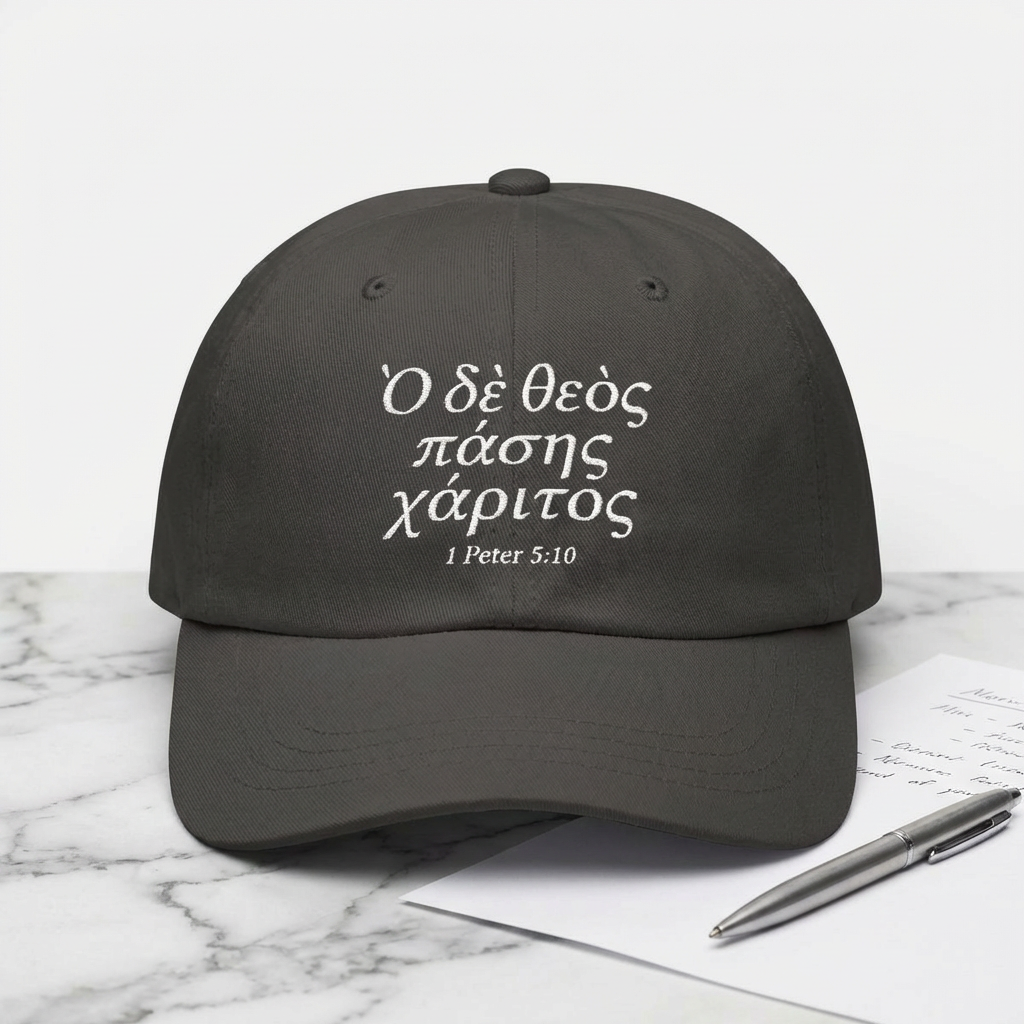 God of All Grace (1 Pe 5:10/Greek) Classic Dad Cap