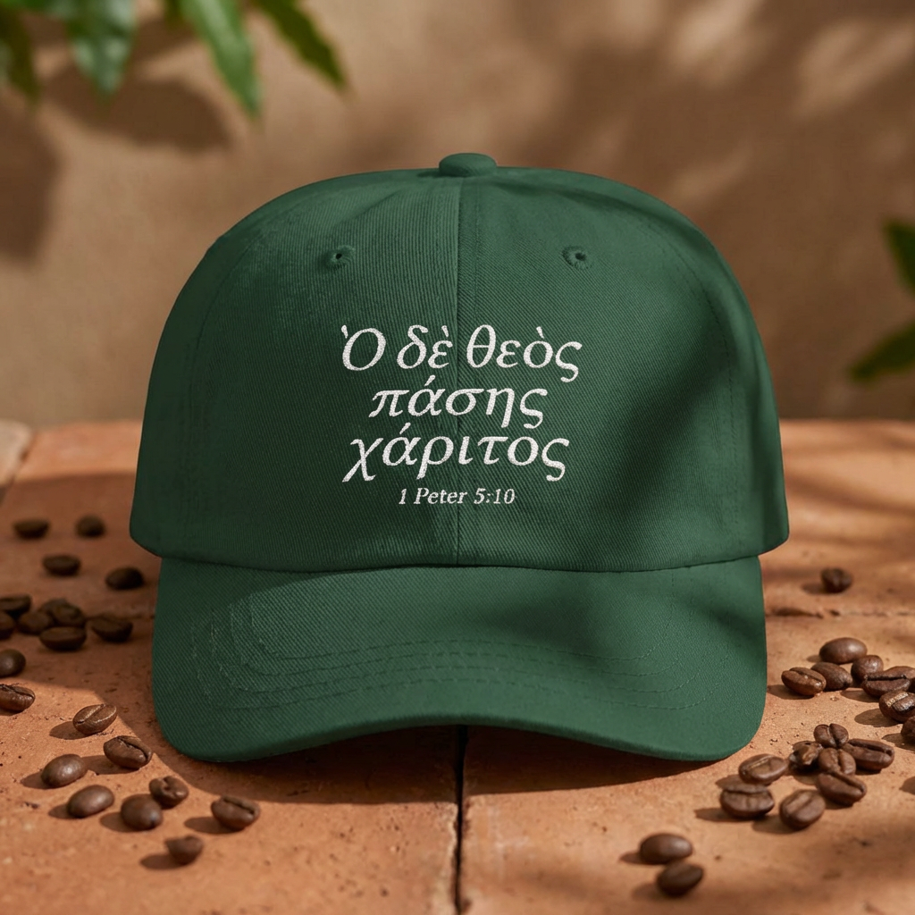 God of All Grace (1 Pe 5:10/Greek) Classic Dad Cap
