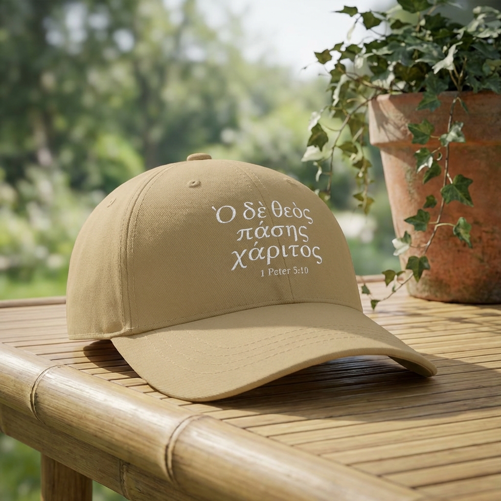 God of All Grace (1 Pe 5:10/Greek) Classic Dad Cap