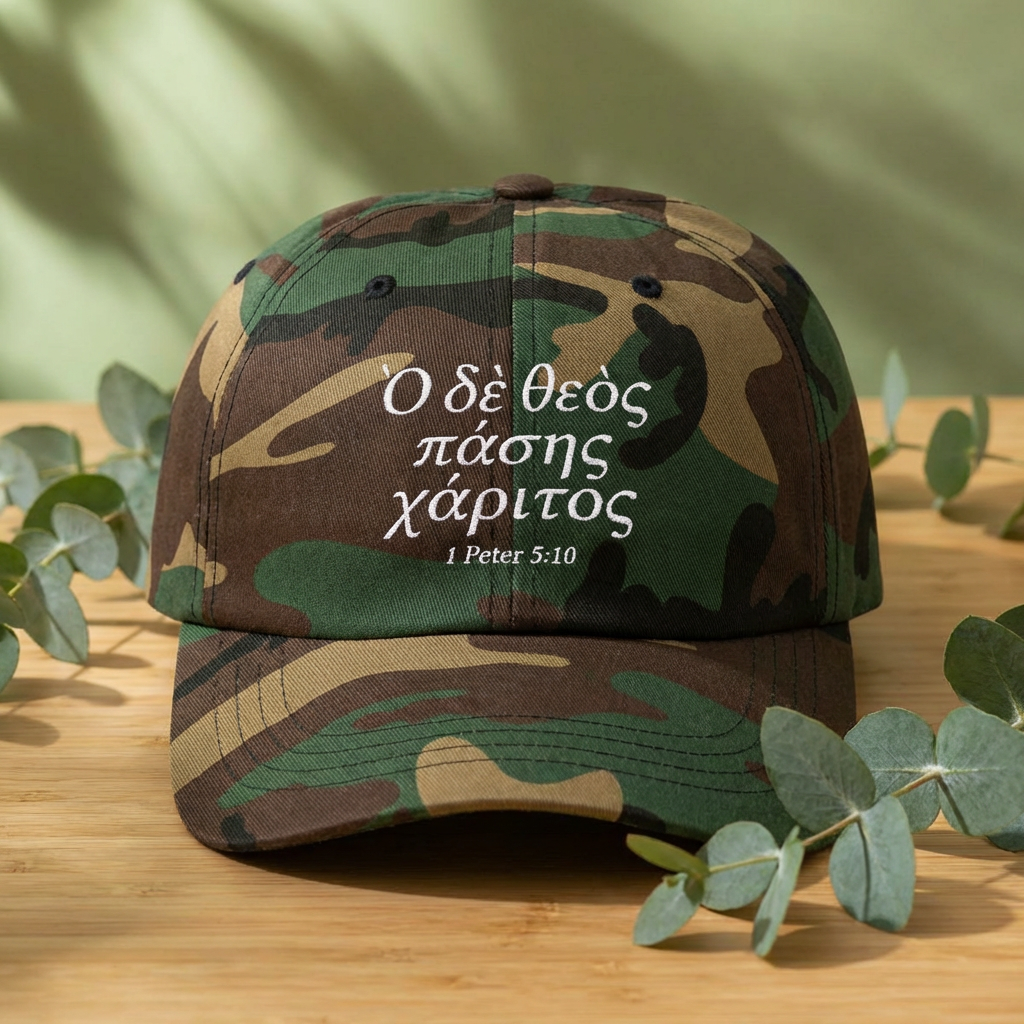 God of All Grace (1 Pe 5:10/Greek) Classic Dad Cap