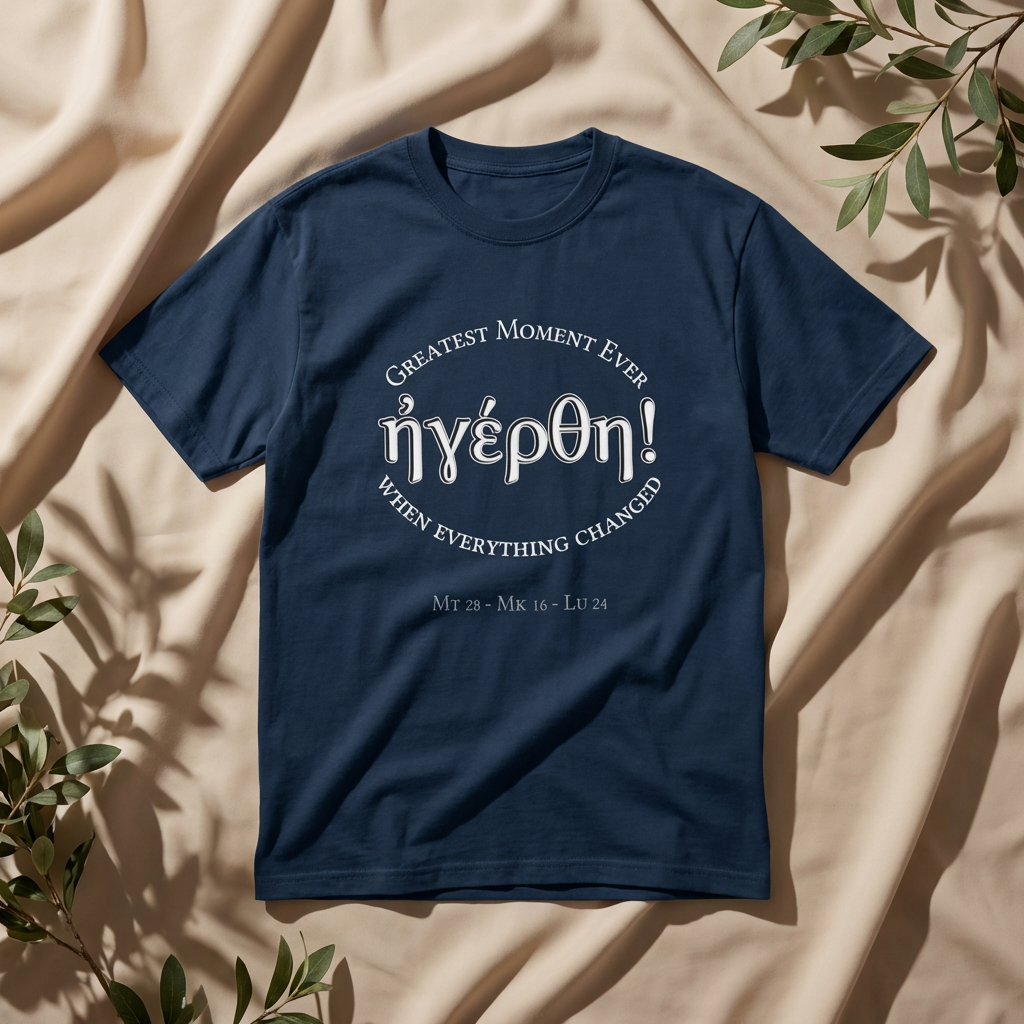He is Risen! (Greatest Moment Ever) Garment-Dyed T-shirt