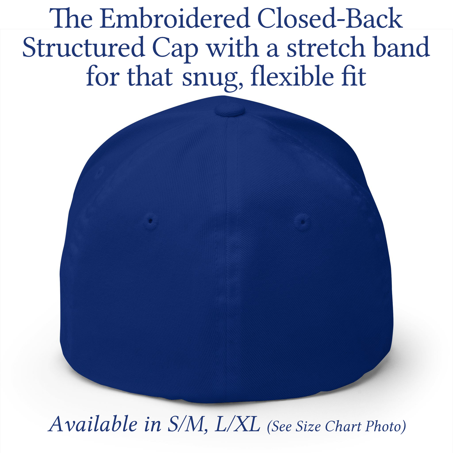 Jesus Christ (NT Greek) Closed-Back Structured Embroidered Cap